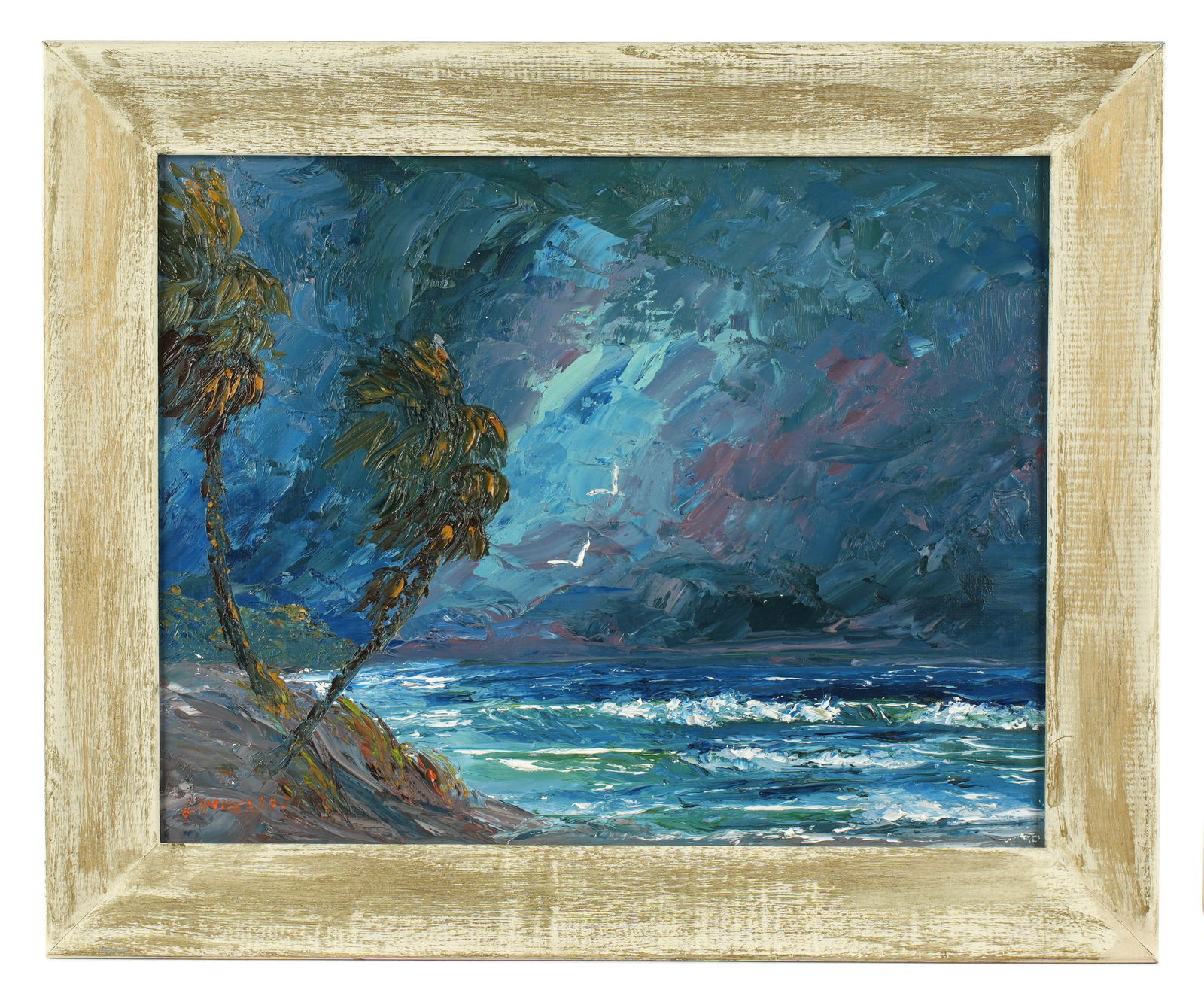 Chico Wheeler Florida Highwaymen Beach Painting (1 of 5)