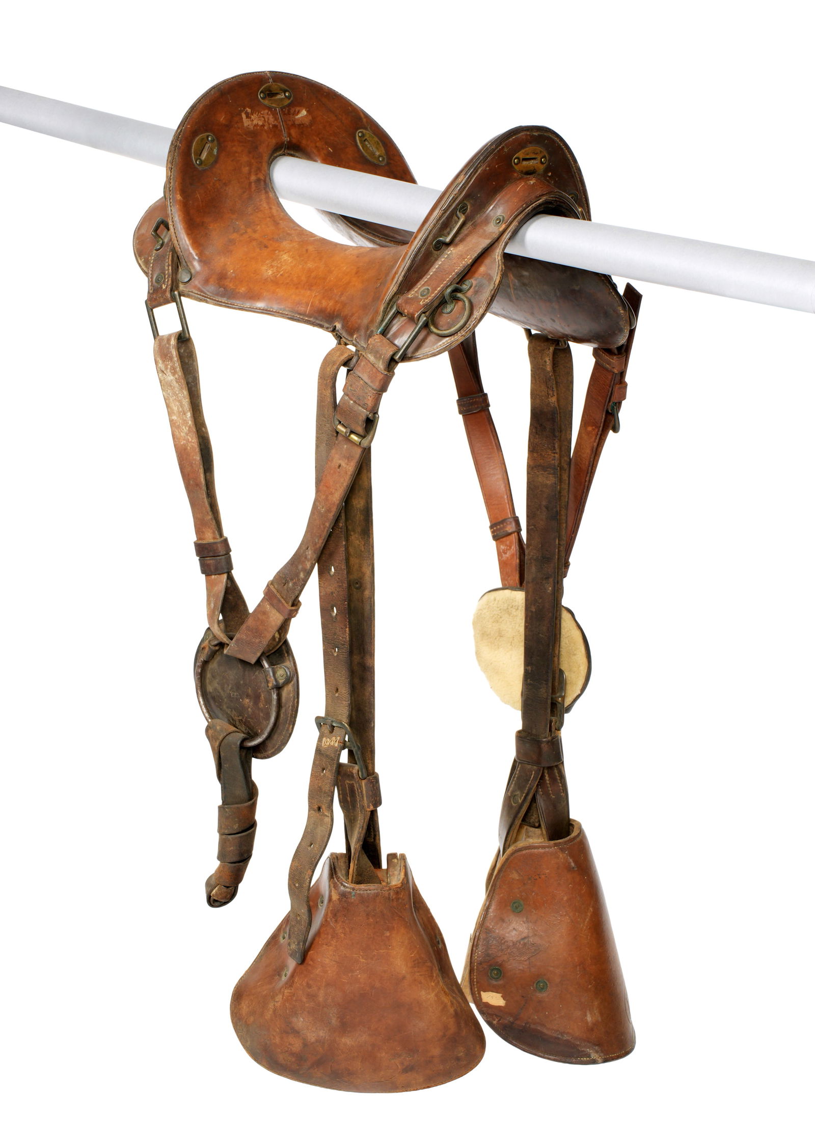 19th Century US Cavalry McClellan Leather Saddle (1 of 6)