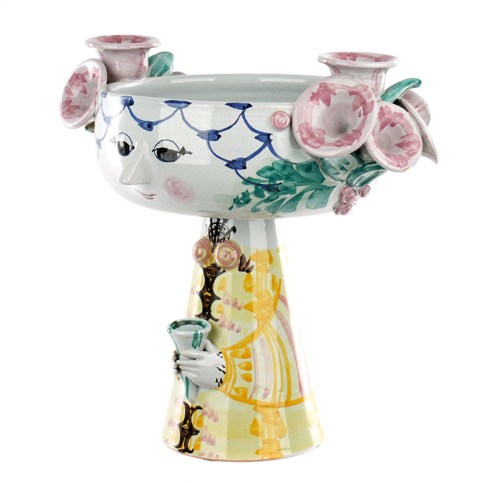 Bjorn Wiinblad Denmark Figural Compote - 3