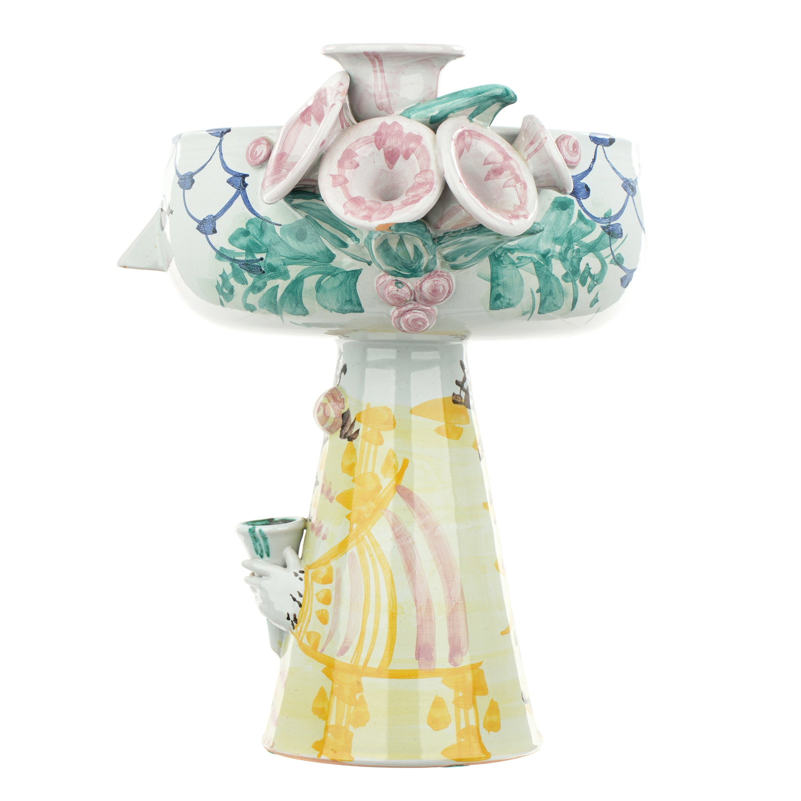 Bjorn Wiinblad Denmark Figural Compote - 4