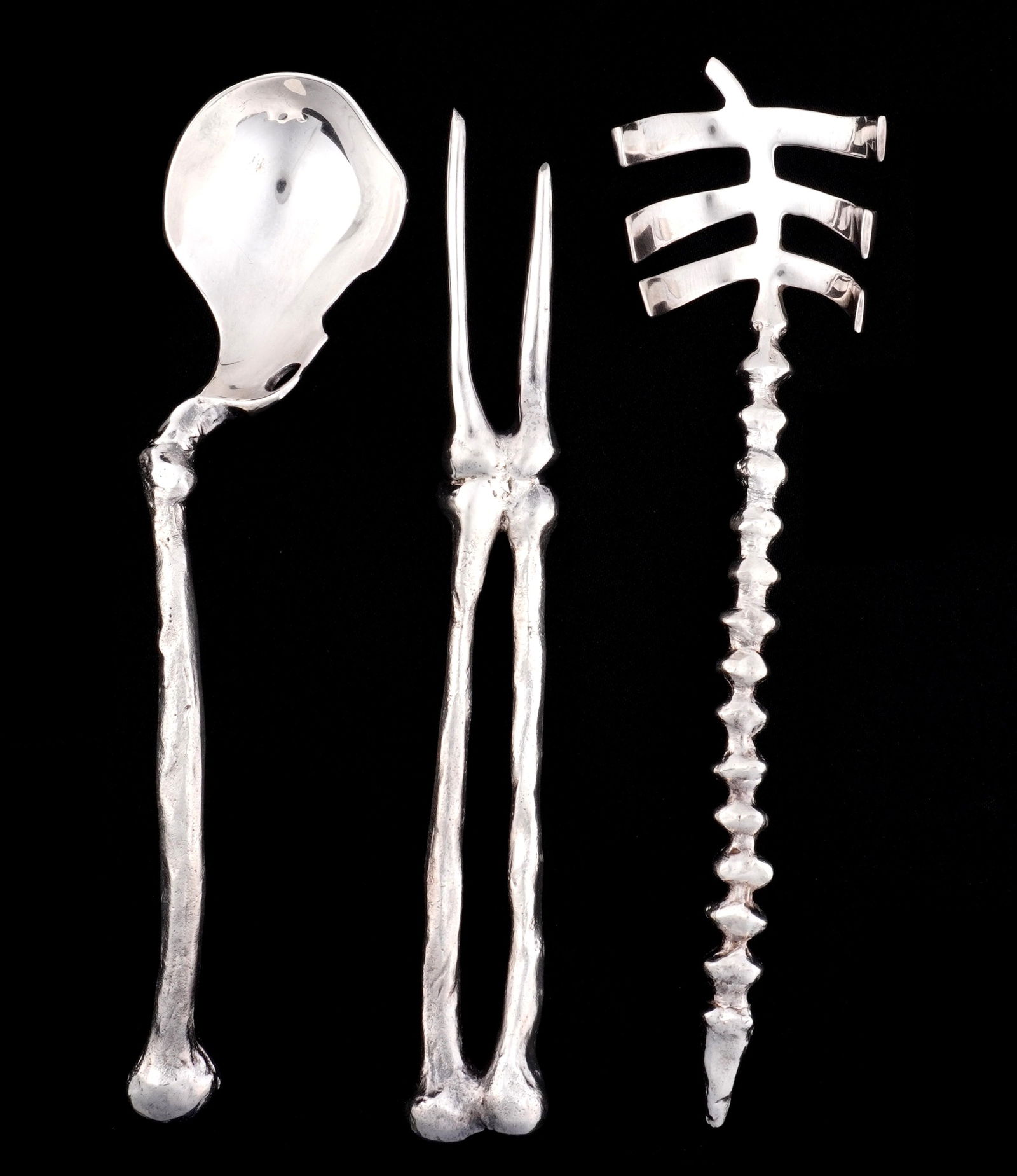 3 Piece Michael Aram Bone Ware Serving Pieces (1 of 4)