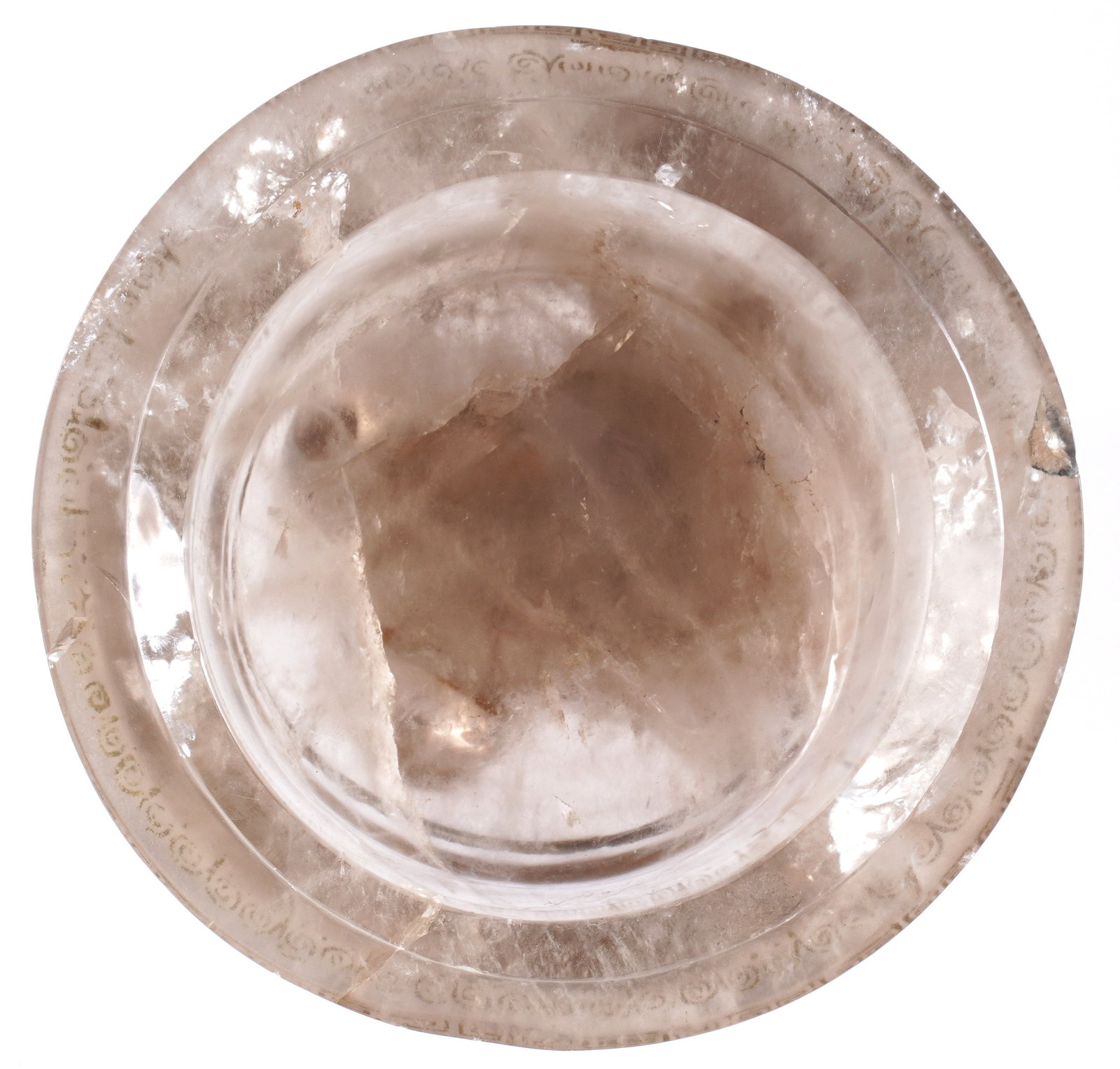 Antique Chinese Rock Crystal Censor - 10