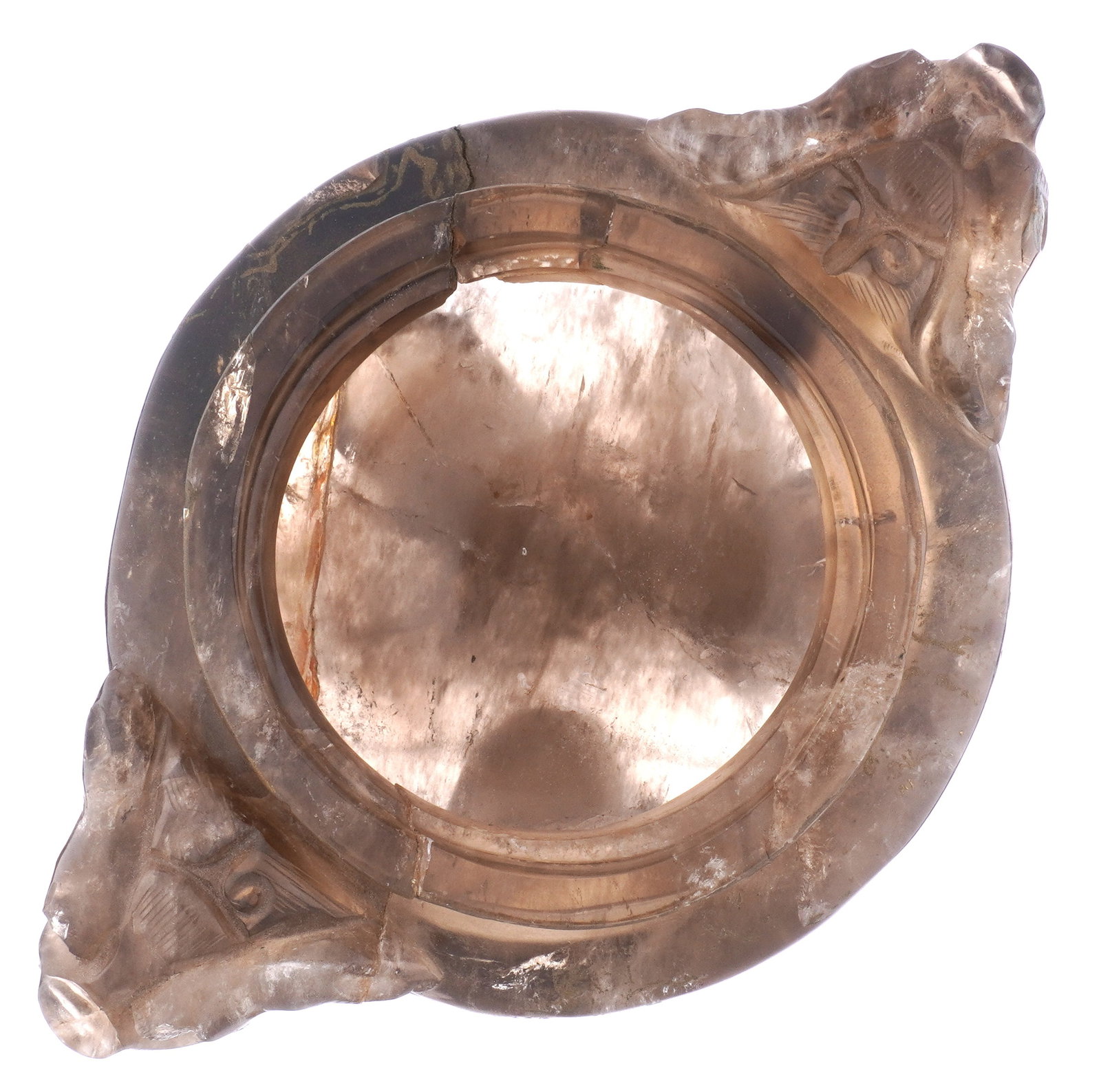 Antique Chinese Rock Crystal Censor - 11