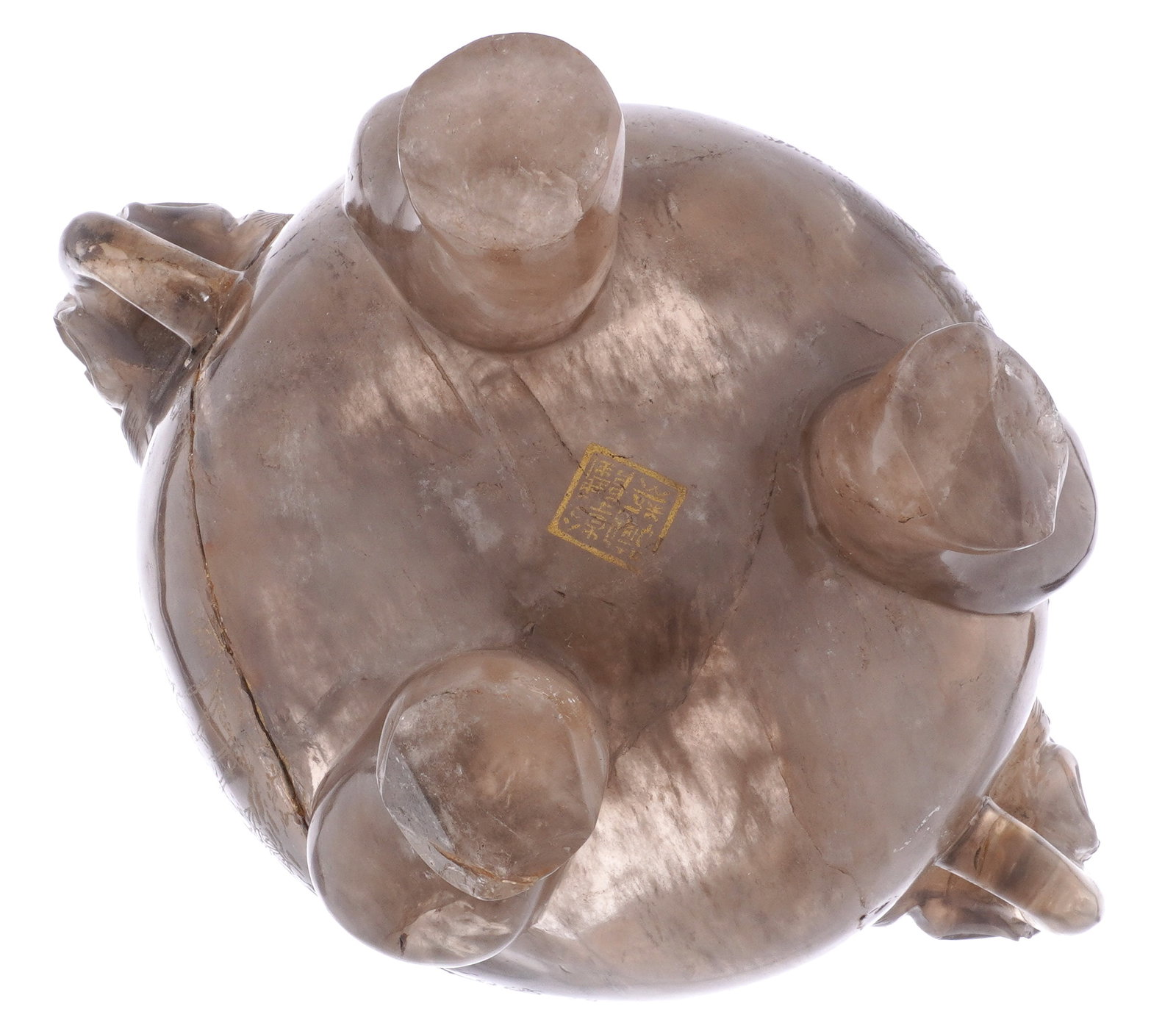 Antique Chinese Rock Crystal Censor - 12