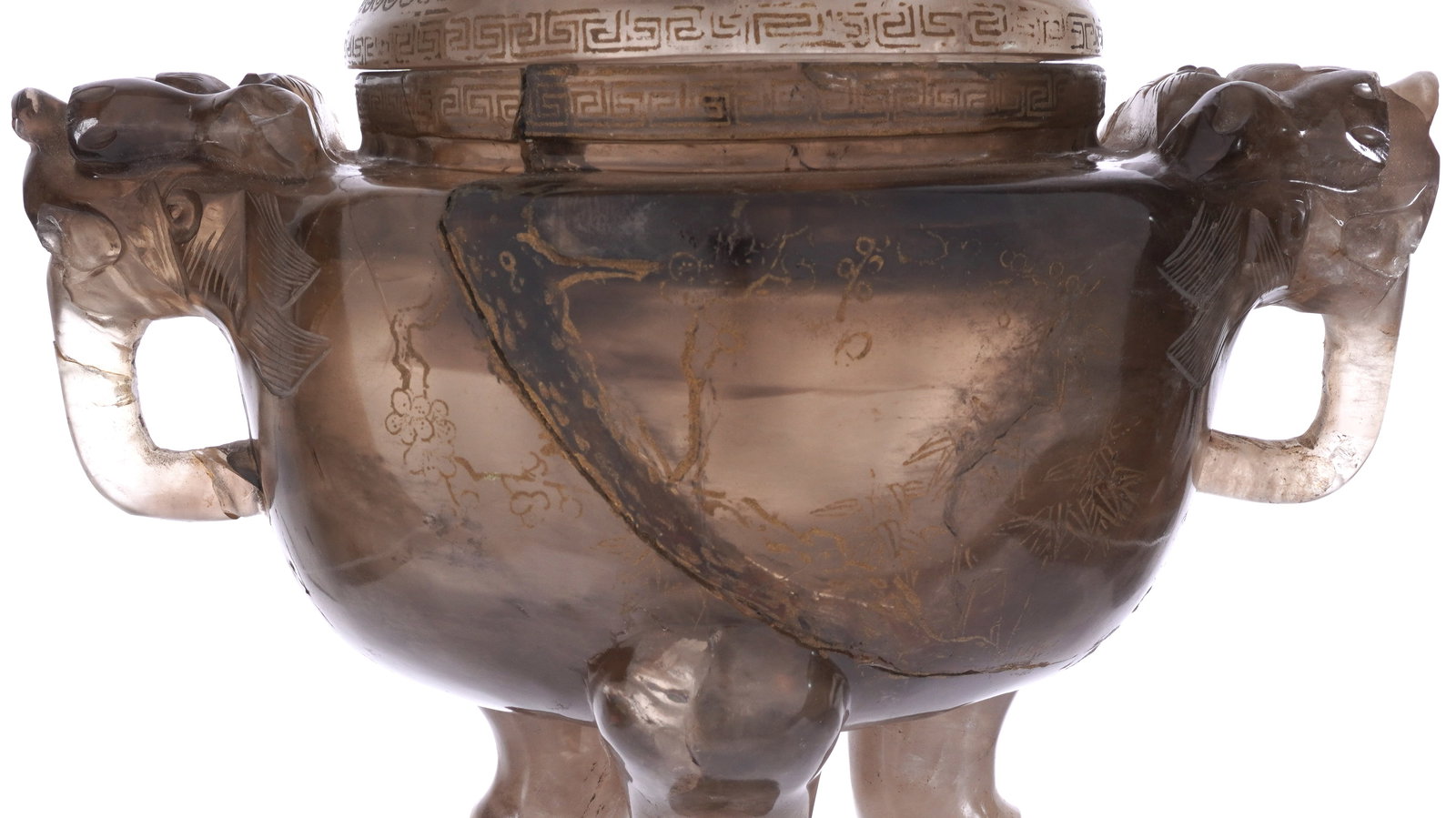 Antique Chinese Rock Crystal Censor - 6