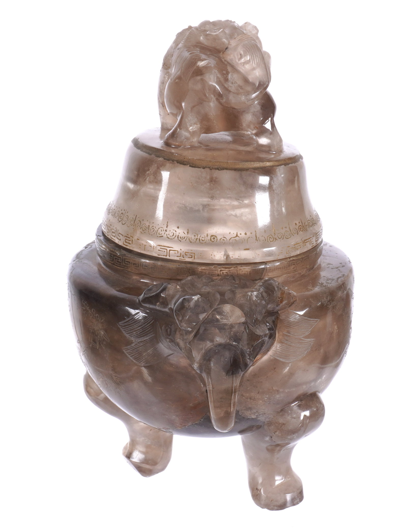 Antique Chinese Rock Crystal Censor - 7