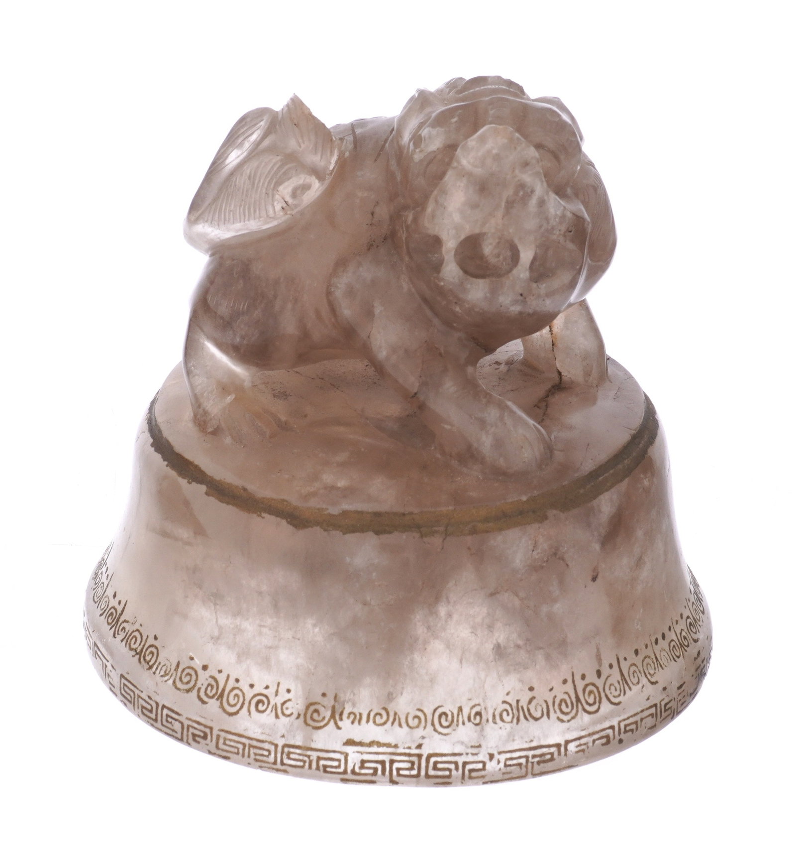 Antique Chinese Rock Crystal Censor - 8