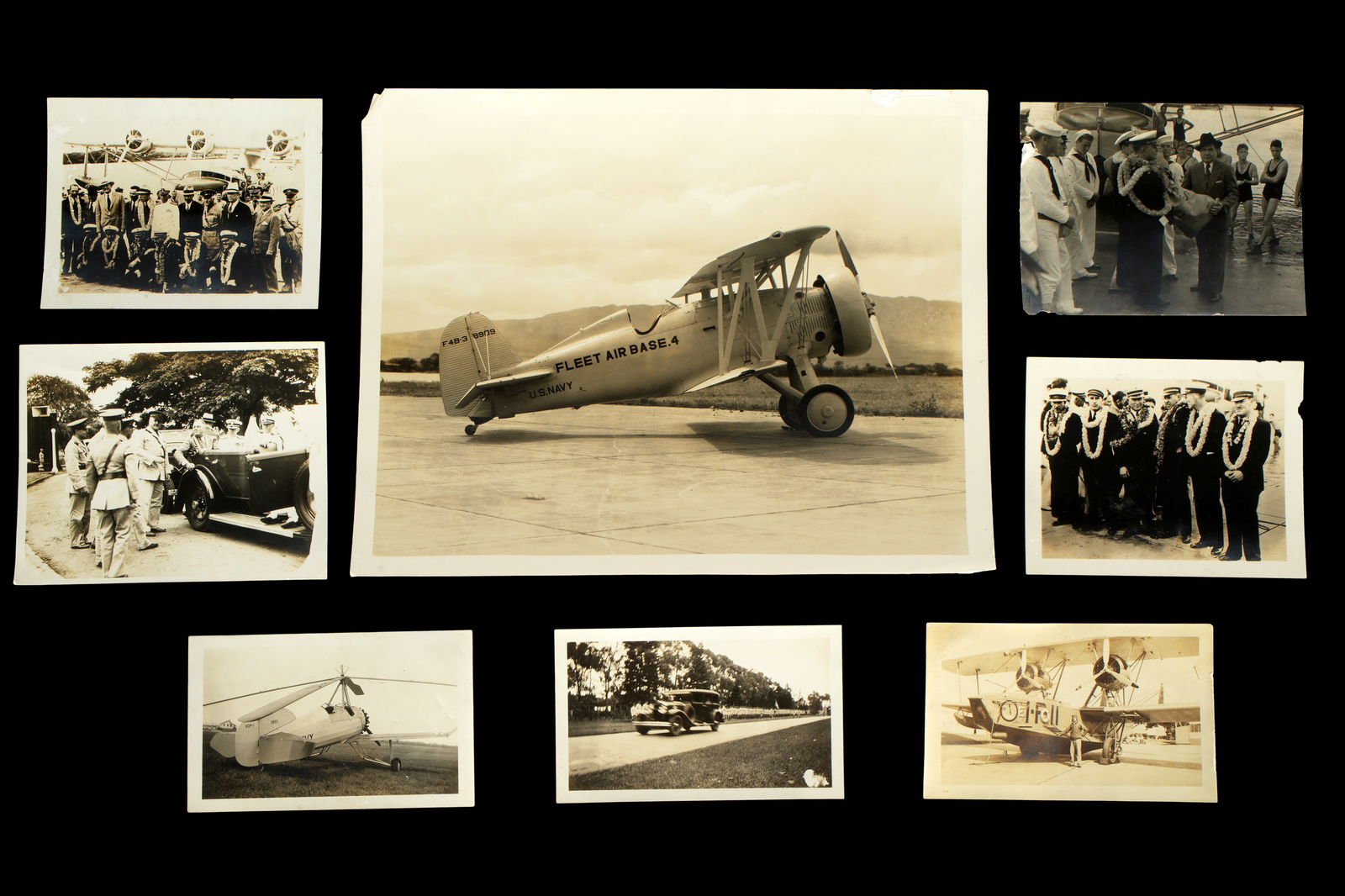 Collection of 1930's Hawaii Military Photographs (1 of 2)