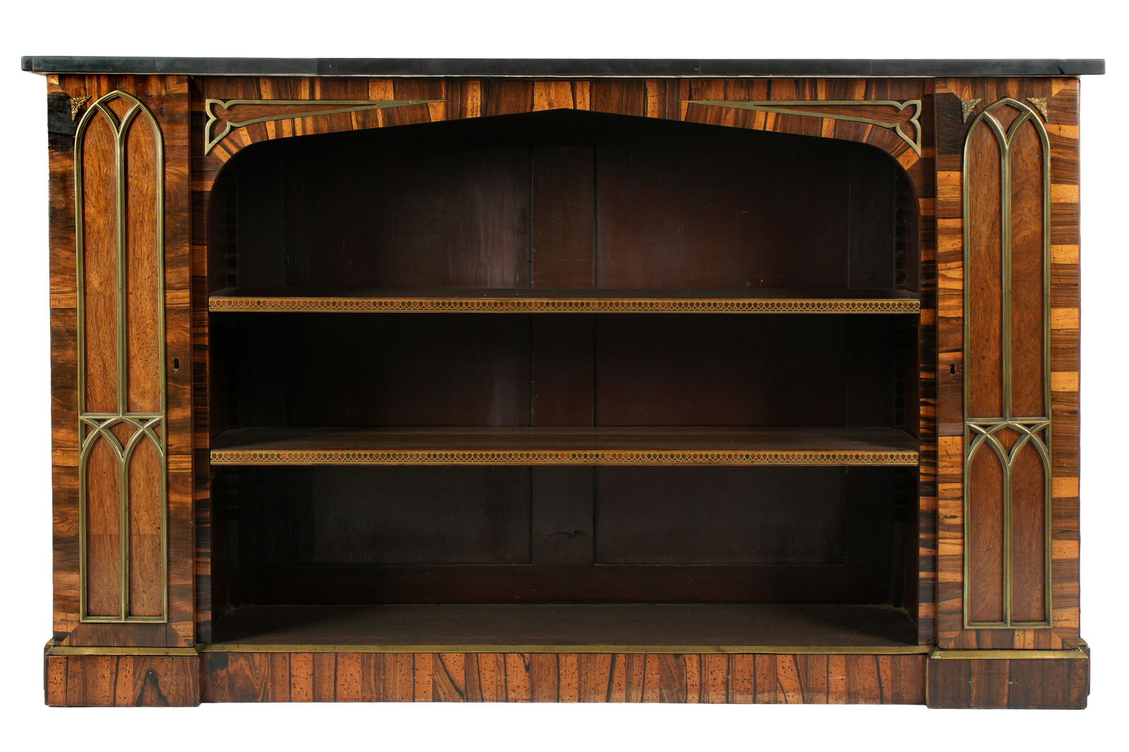 English Regency Rosewood Pieta Dura Top Bookcase (1 of 2)