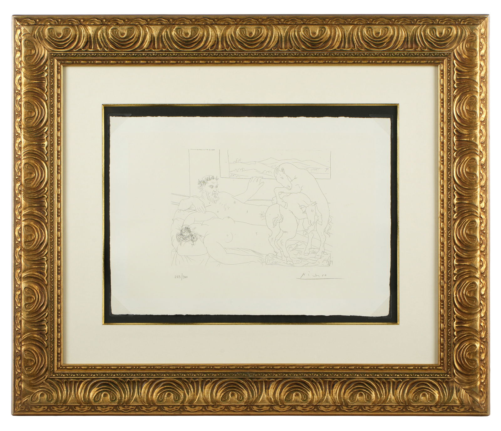 after Picasso Le Repos du Sculpteur III Lithograph (1 of 2)