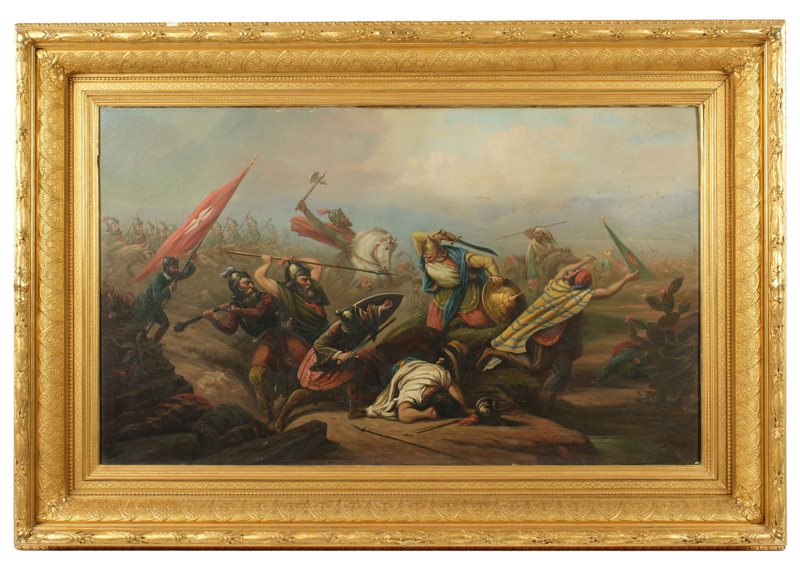 Adam Springfield Battle of Ptolemais Painting (1 of 2)