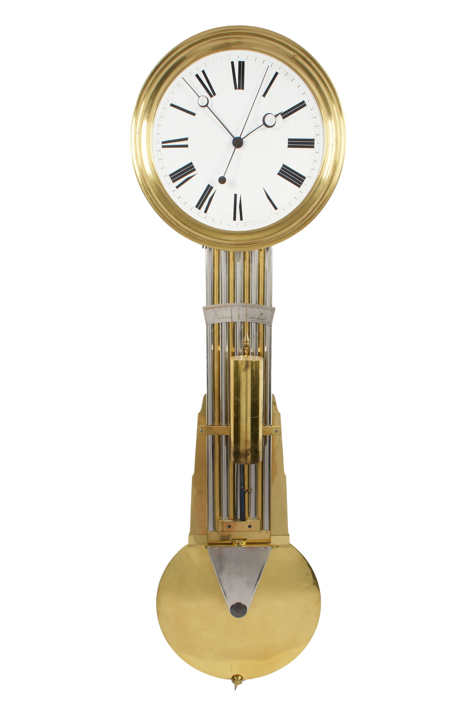 19th C. French Pinwheel Comtoise Regulator Clock (1 of 1)