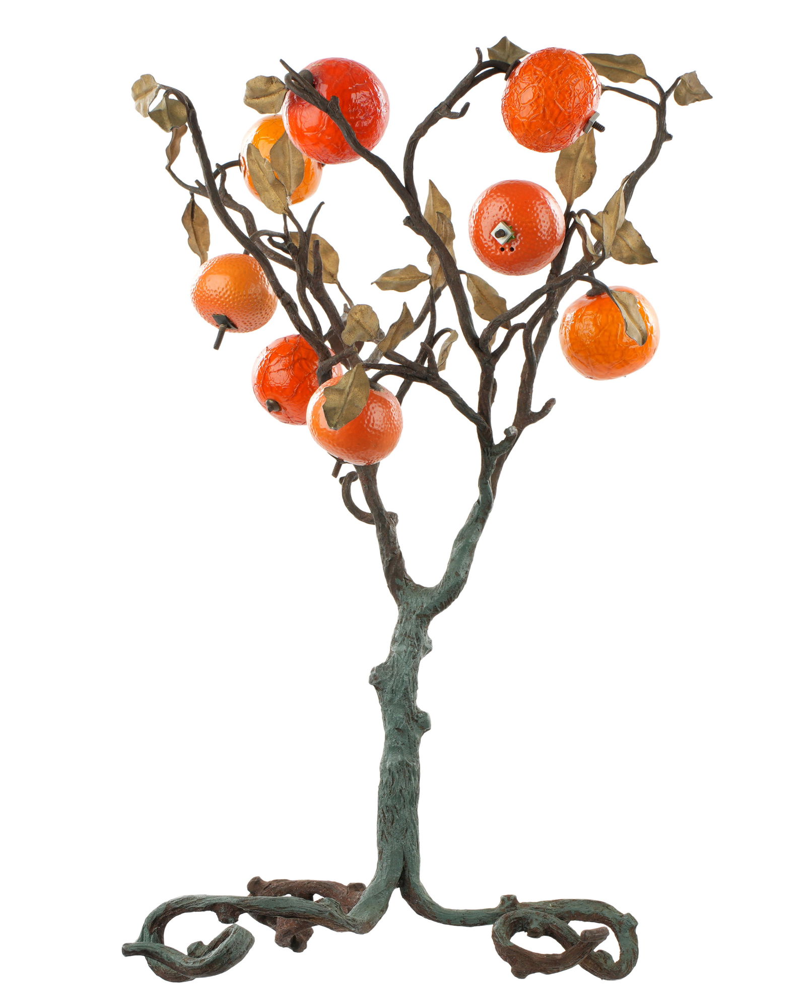 Vintage Florida Wrought Iron Orange Tree Souvenir (1 of 2)