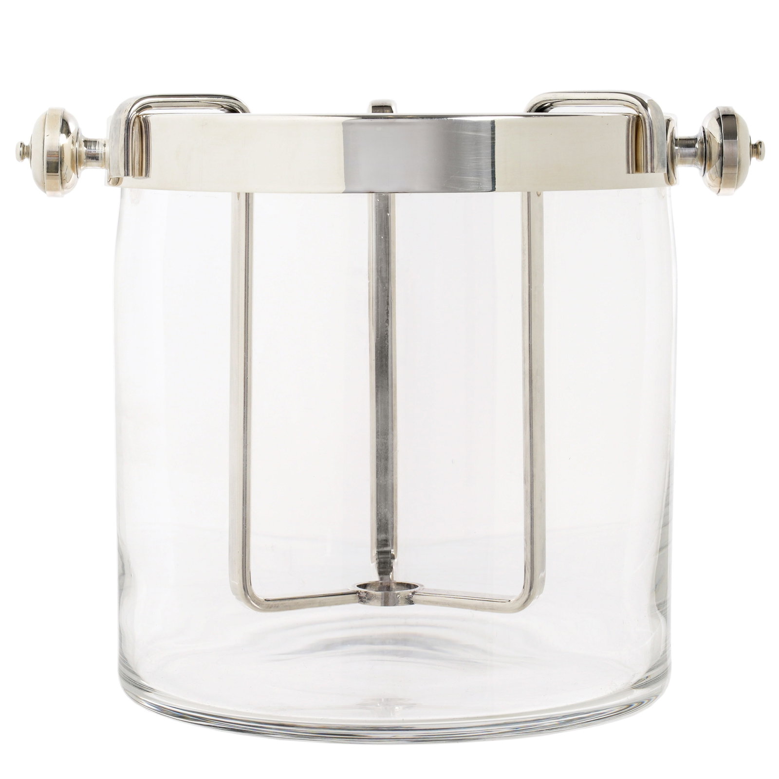 Christofle Flueron Crystal Silverplate Ice Bucket (1 of 8)