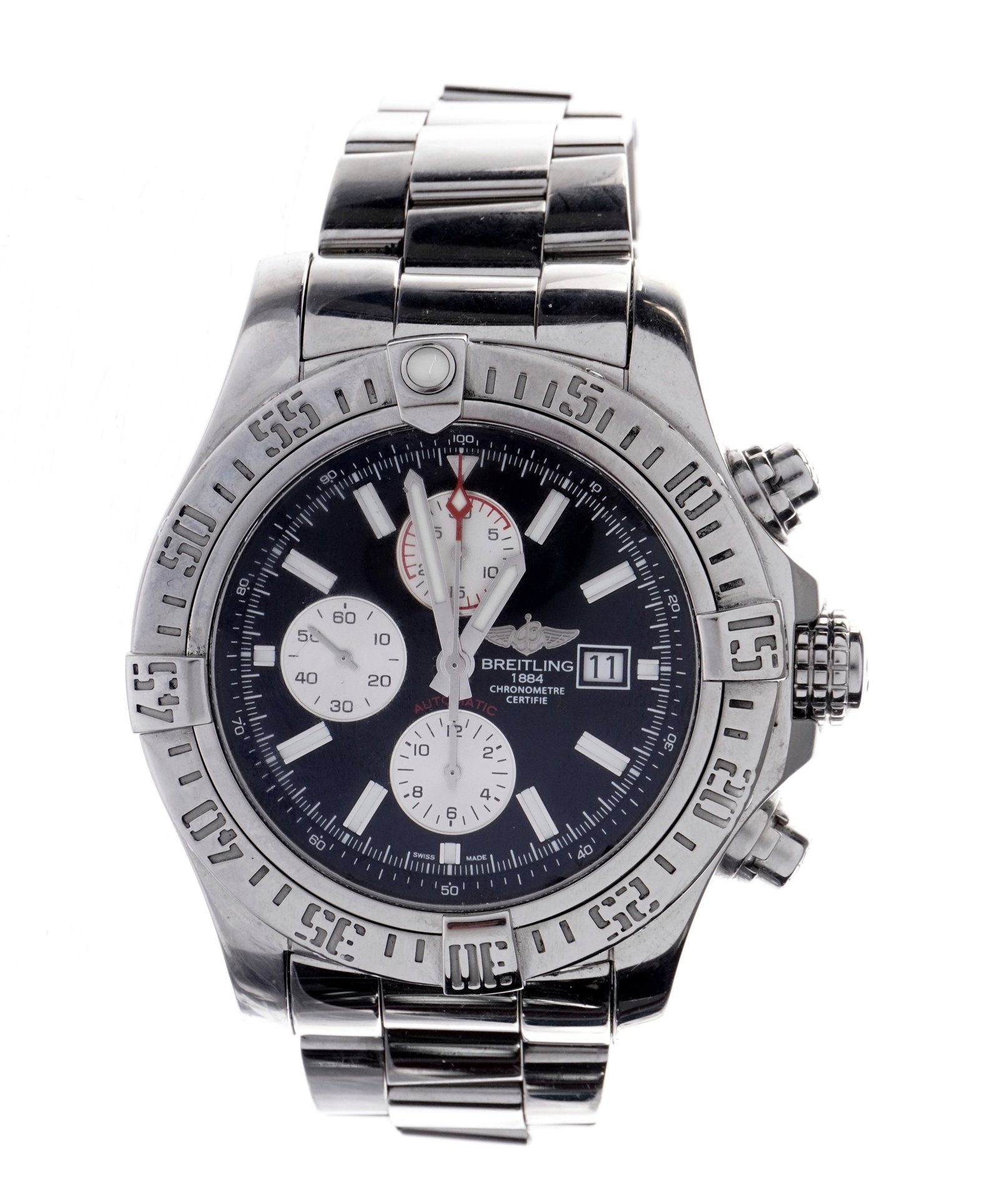 Breitling Super Avenger II Chronograph Wrist Watch (1 of 10)