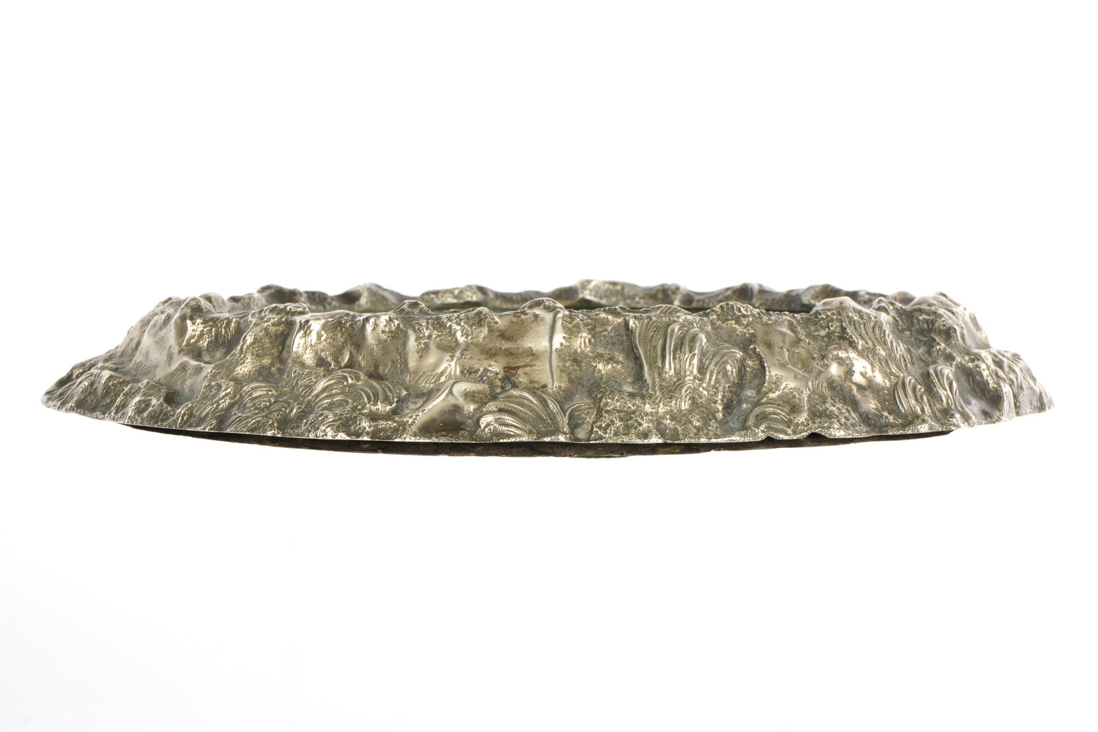 Silvered Mirrored Table Plateau - 4