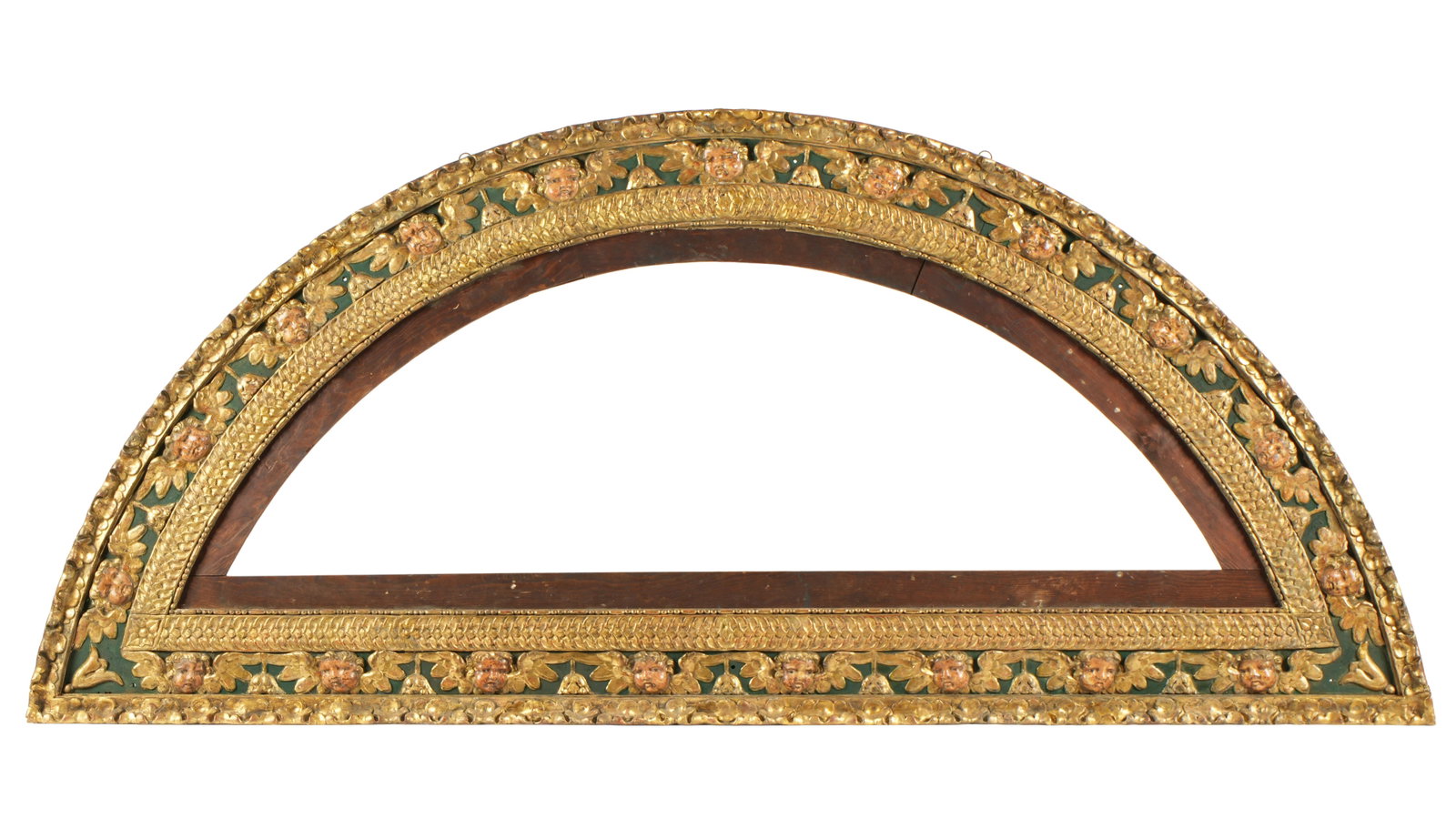 18th/19th C Large Italian Carved Overmantle Frame (1 of 2)