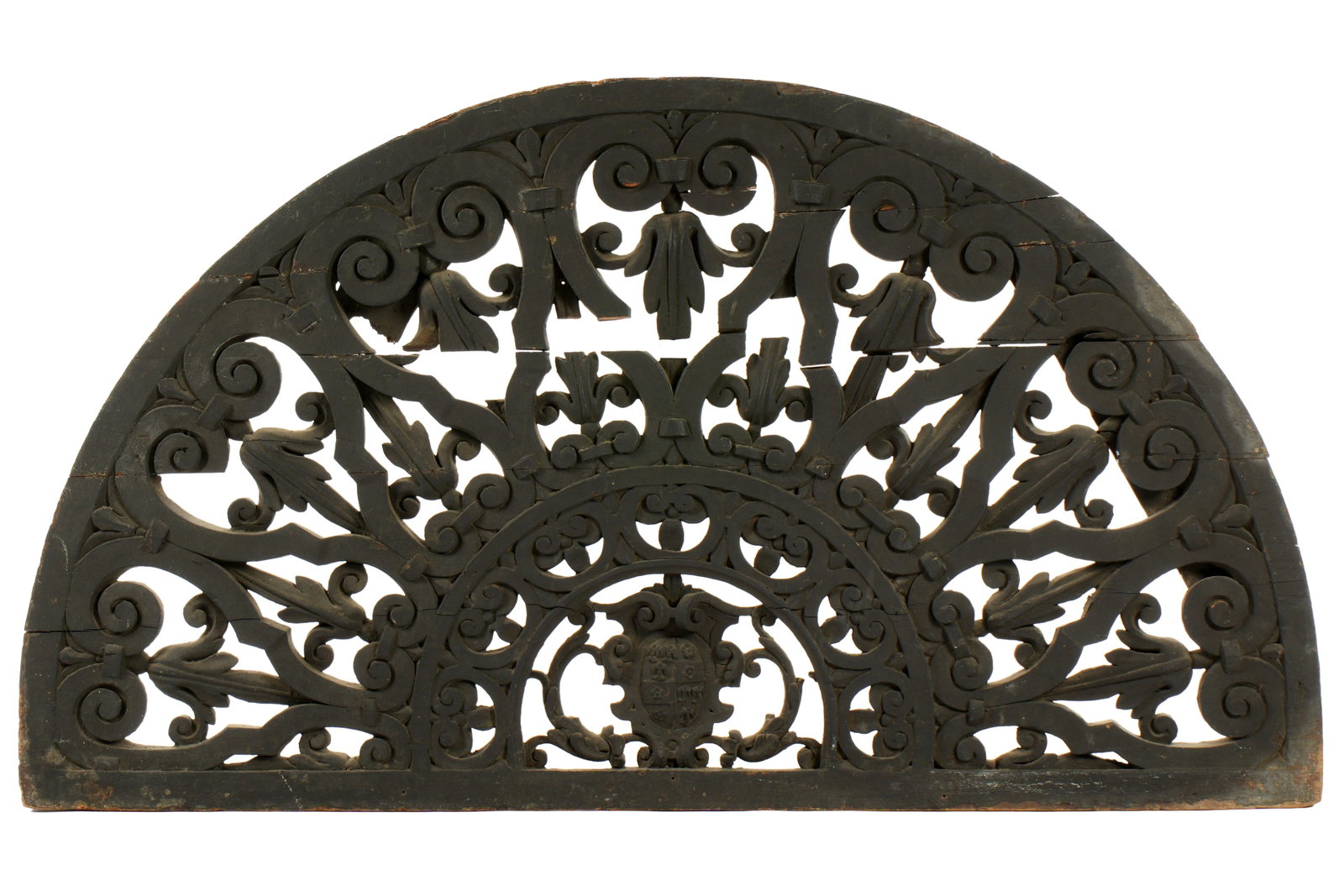 17th/18th C. Continental Carved Over Door Element (1 of 2)