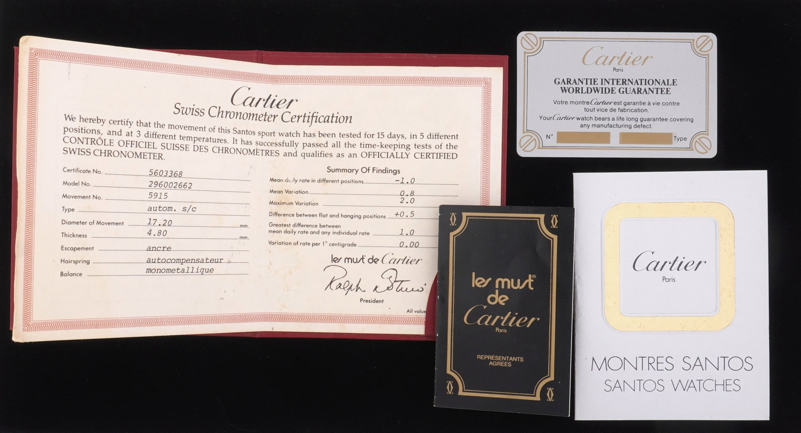 Cartier Santos Stainless Steel Wrist Watch - 10
