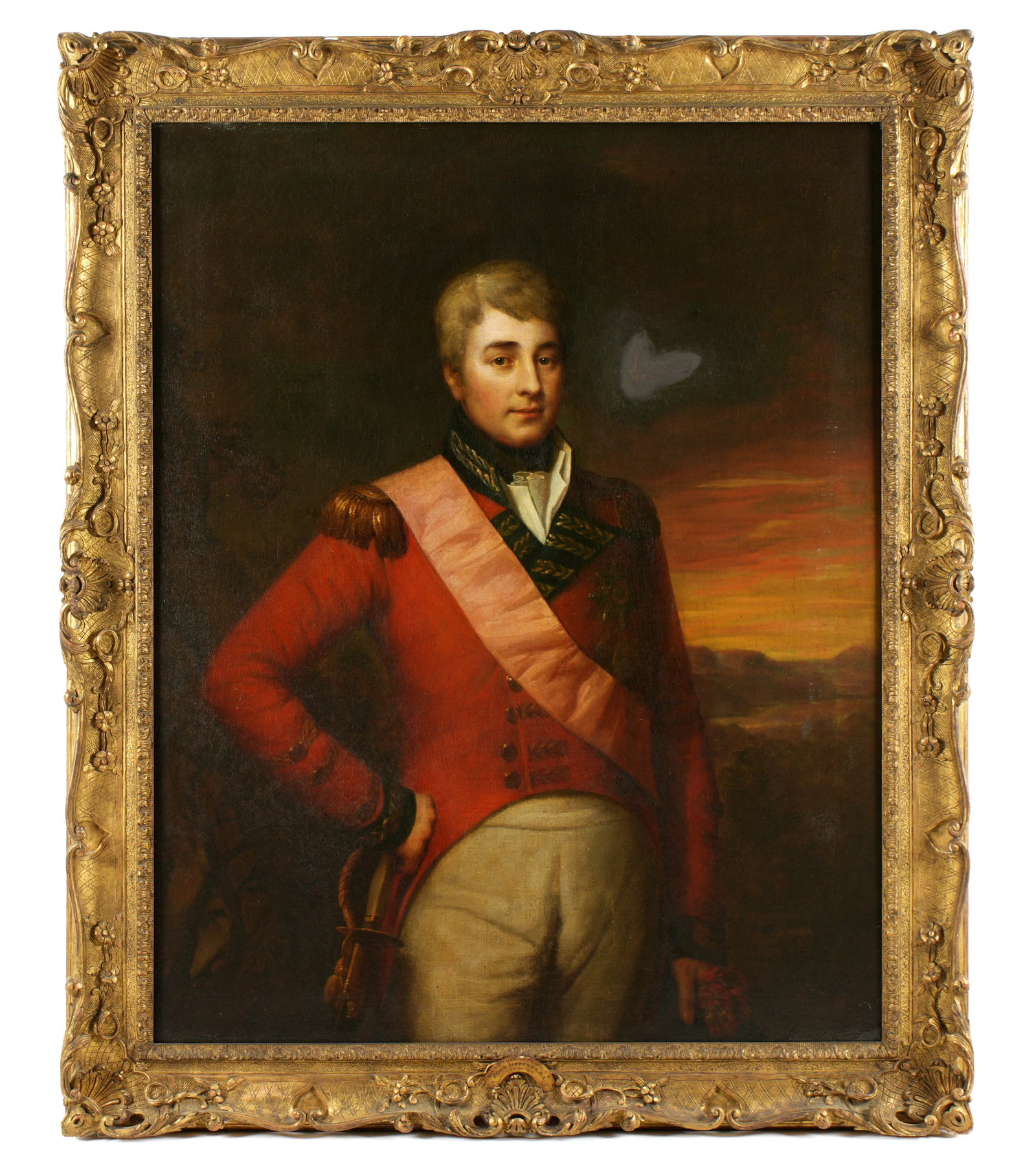 attr John Hoppner Portrait General Charles Doyle (1 of 2)