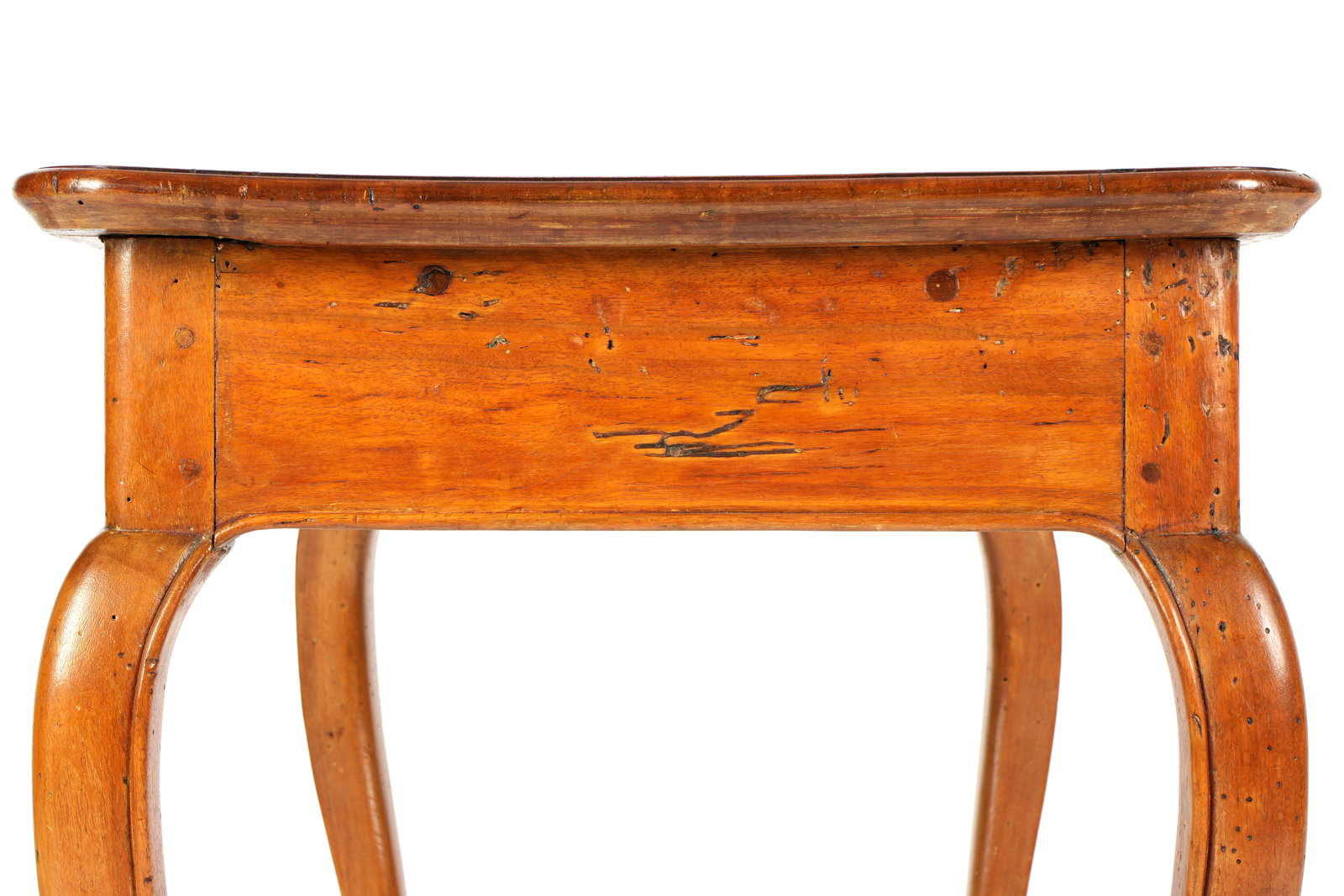 French Walnut Single Drawer Work Table - 7