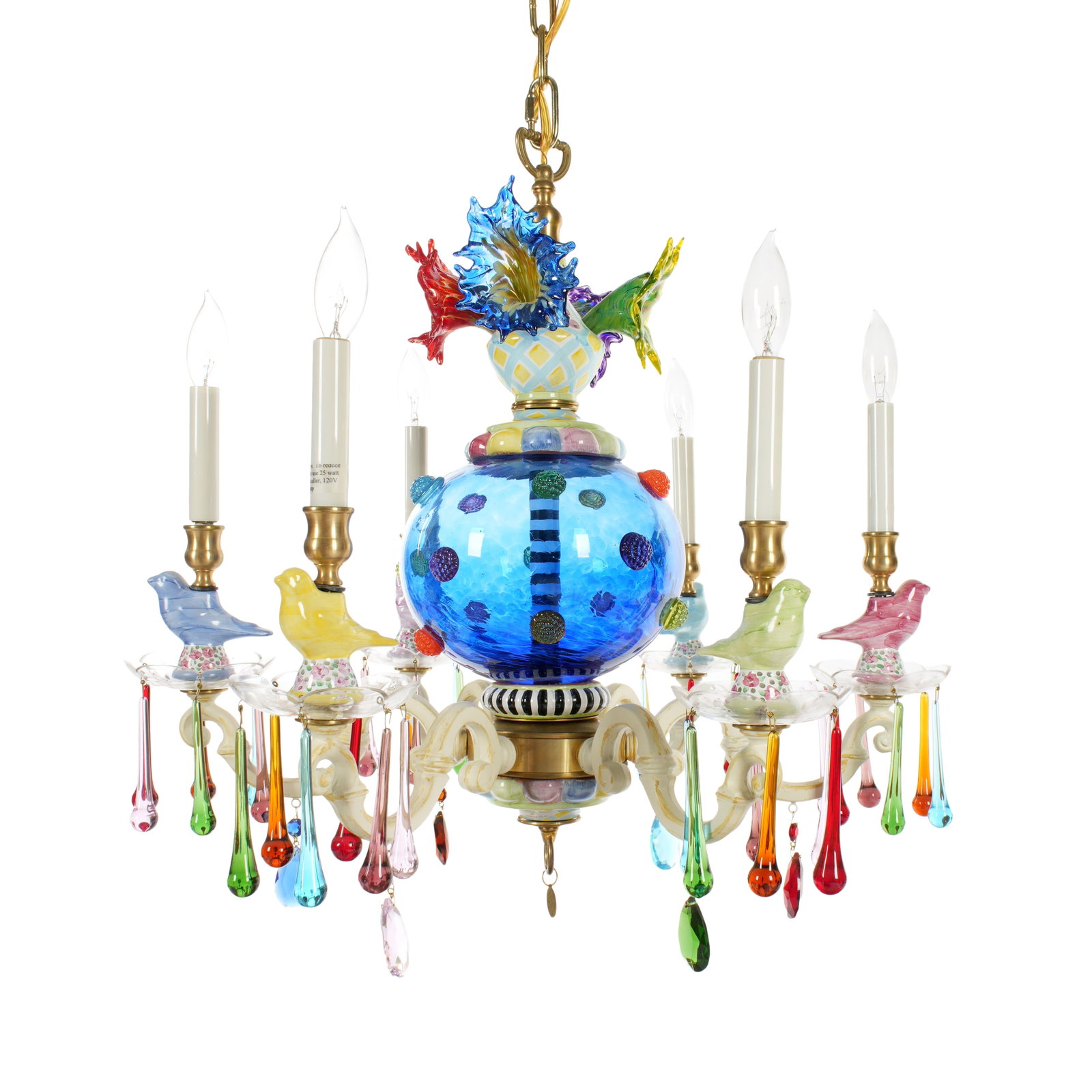 MacKenzie-Childs Merrifield Small Chandelier (1 of 1)