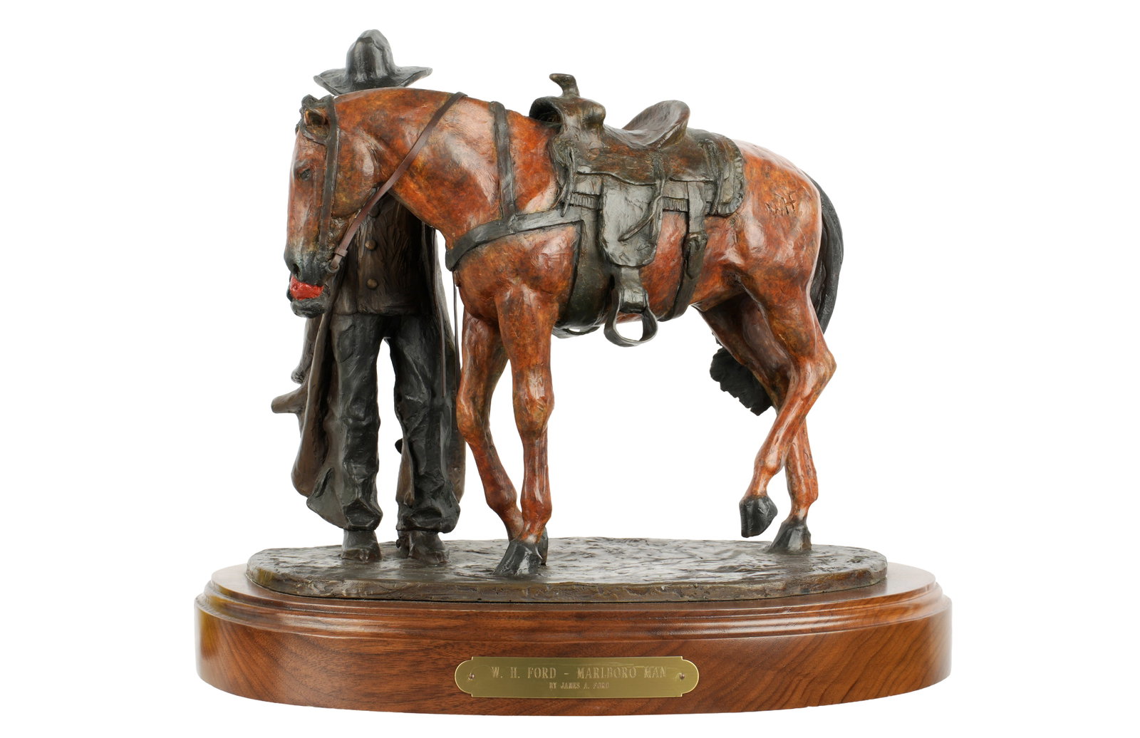 James A. Ford Marlboro Man Bronze Sculpture (1 of 8)