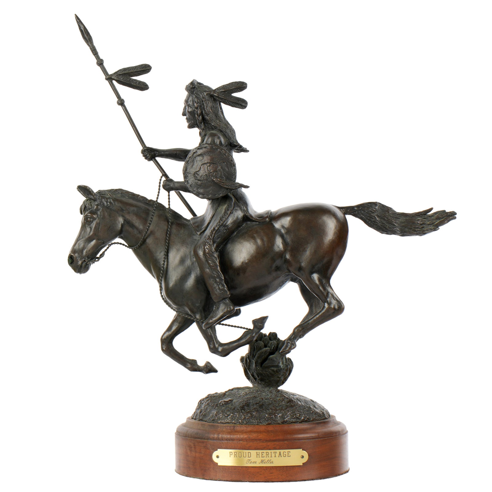 Tom Hillis Proud Heritage Bronze Sculpture (1 of 7)