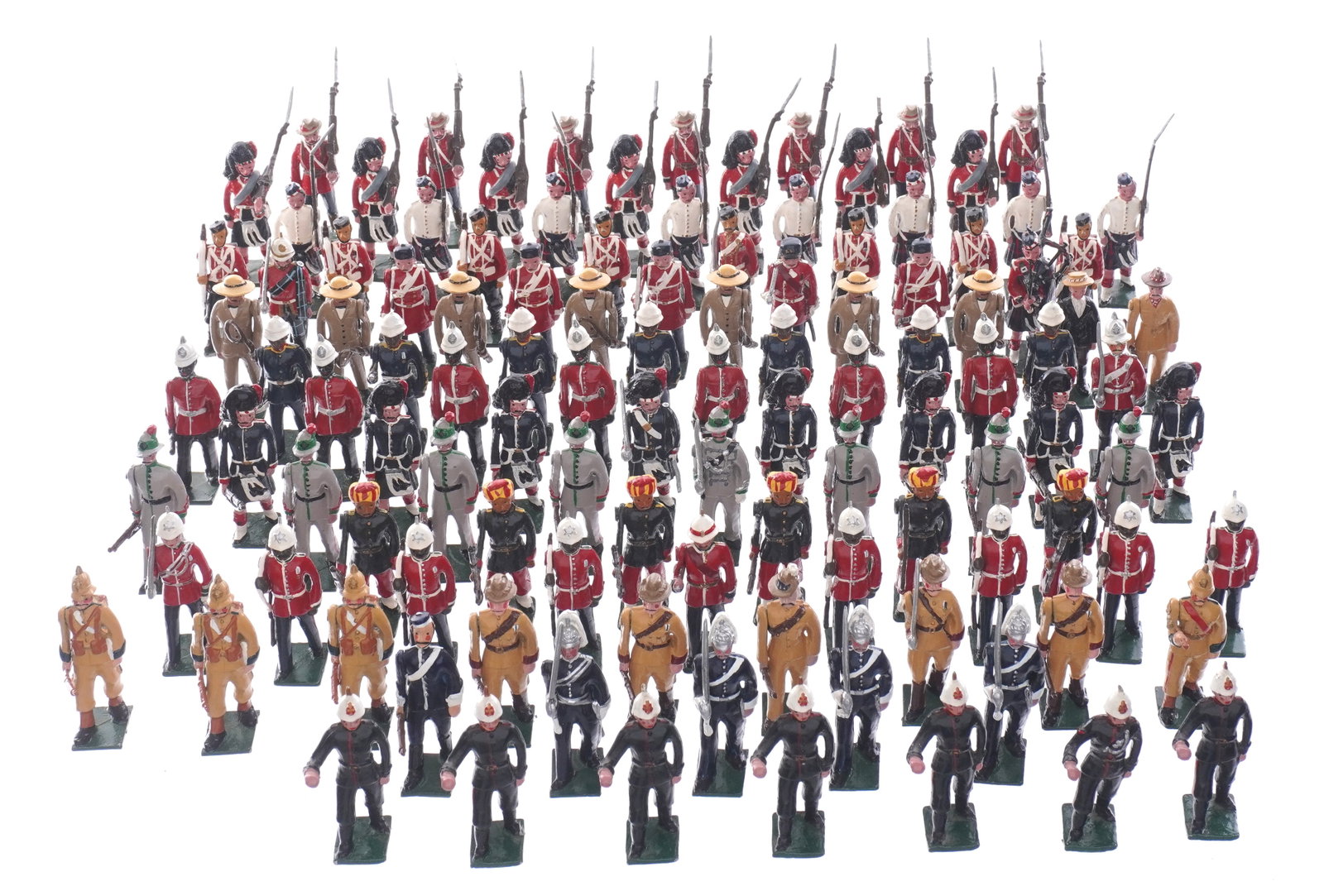 113 pc Nostalgia Metal Toy Soldiers Figurines (1 of 13)