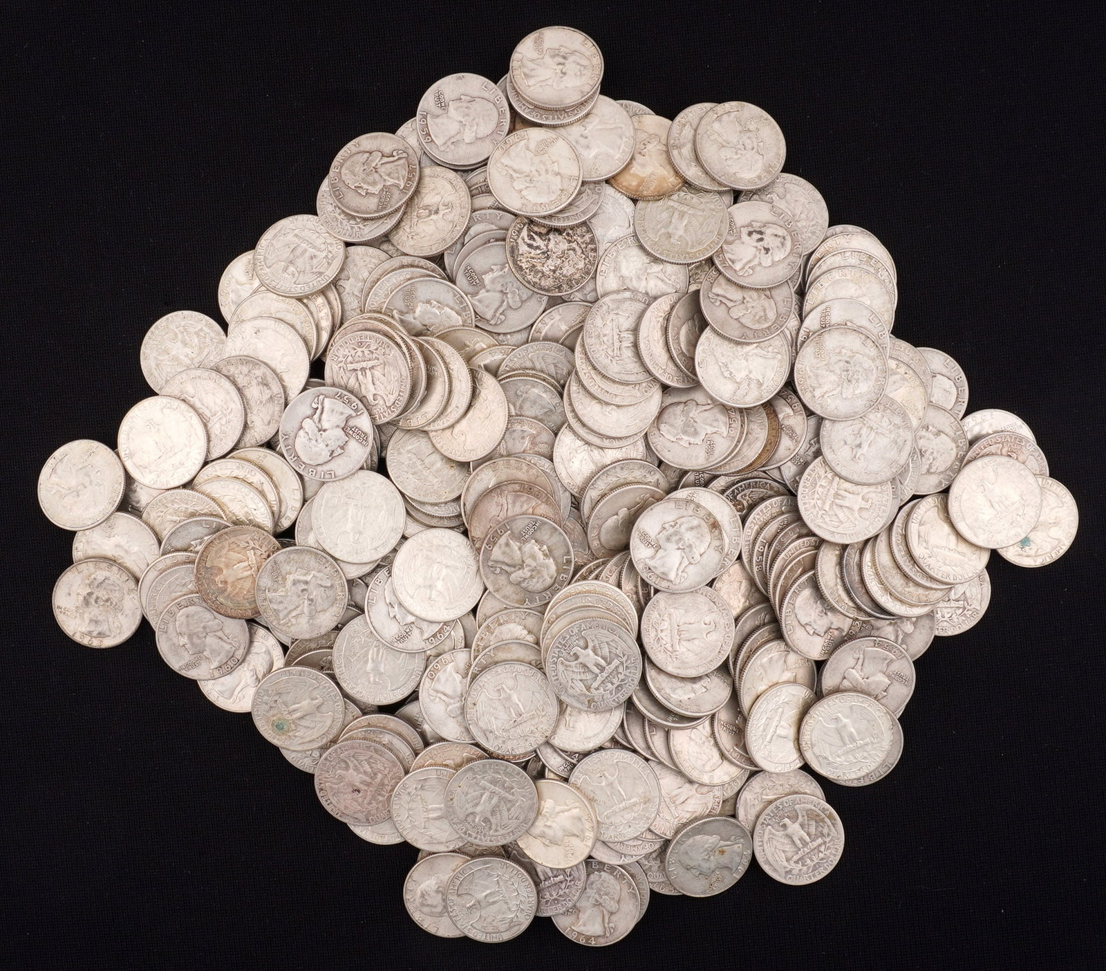 308 US Washington Silver $.25 Cent Quarter Coins (1 of 3)