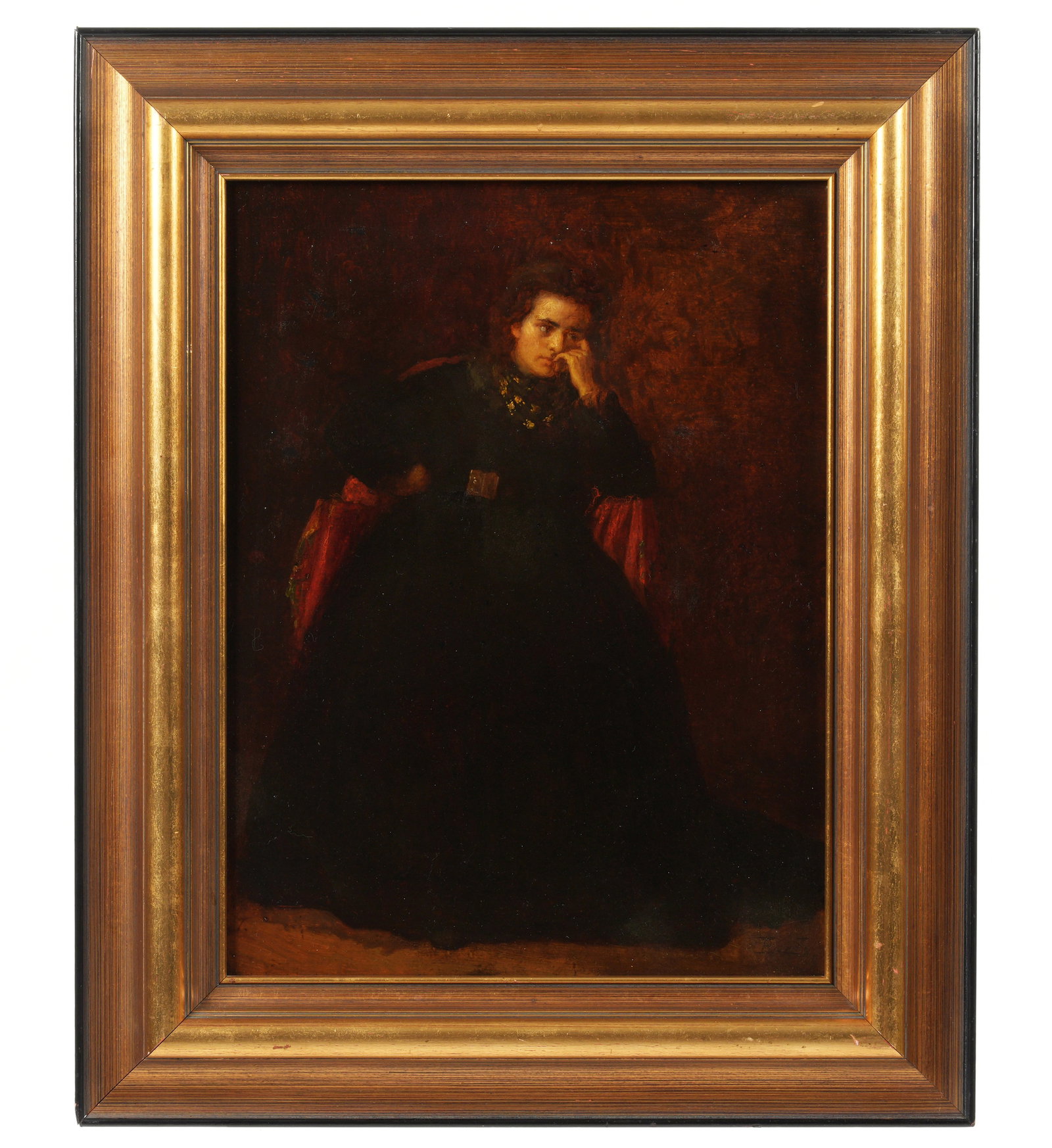 Eastman Johnson Portrait of Edwin Thomas Booth (1 of 3)