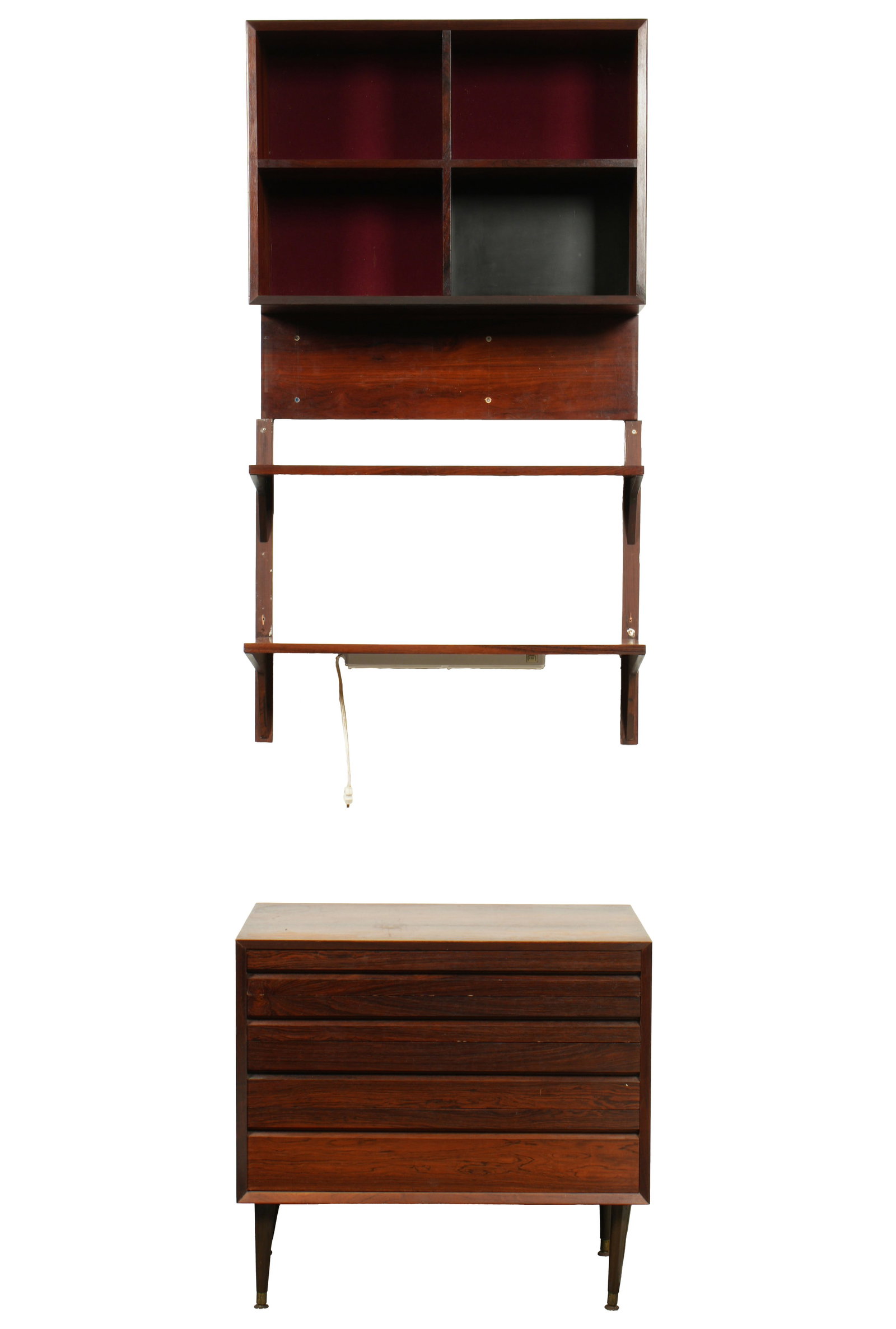 Poul Cadovius Mid Century Rosewood Wall System (1 of 1)