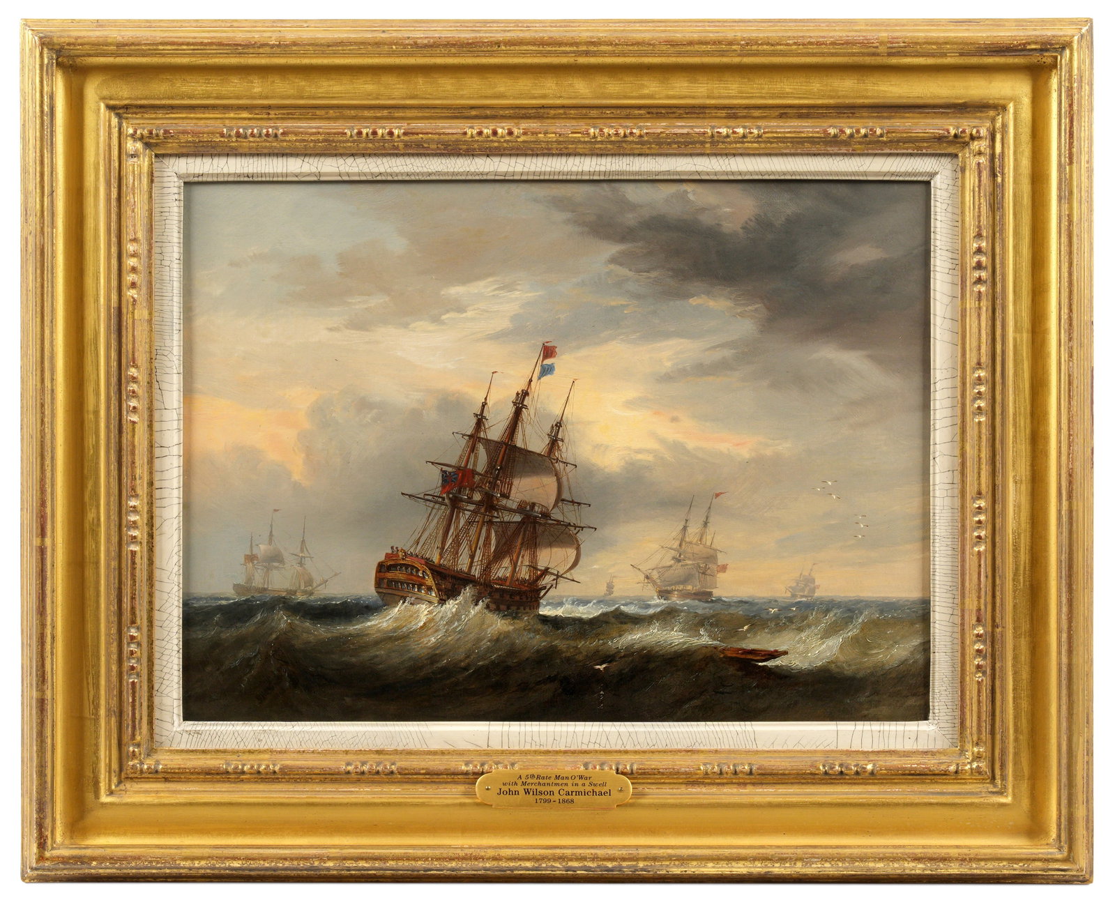 John Carmichael Fifth Rate Man of War Maritime (1 of 8)