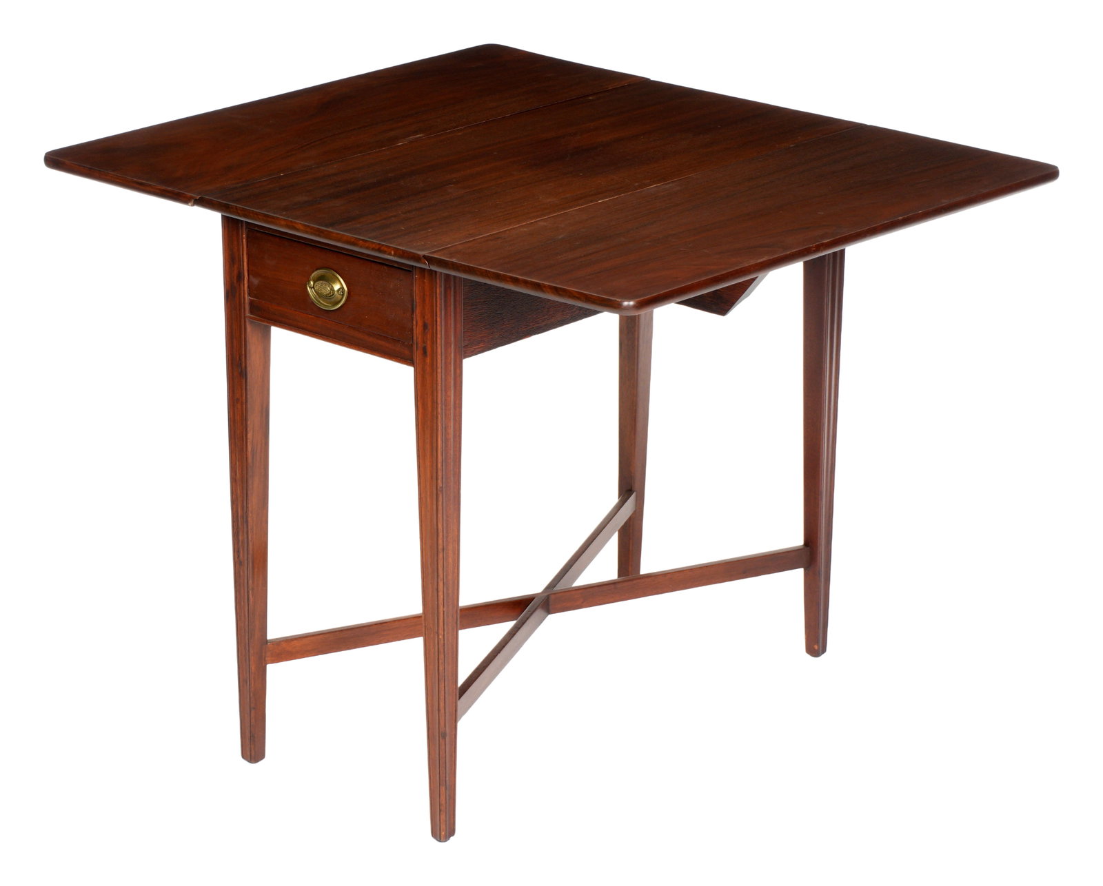 American Federal Mahogany Drop Leaf Work Table (1 of 10)