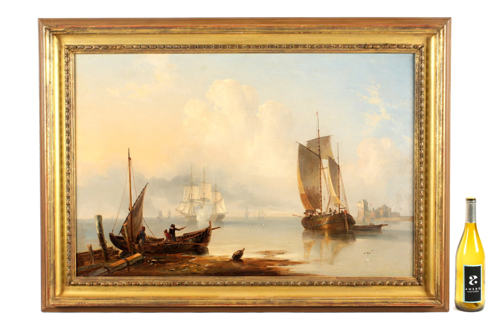 John Carmichael "In a Calm Estuary" Maritime - 2