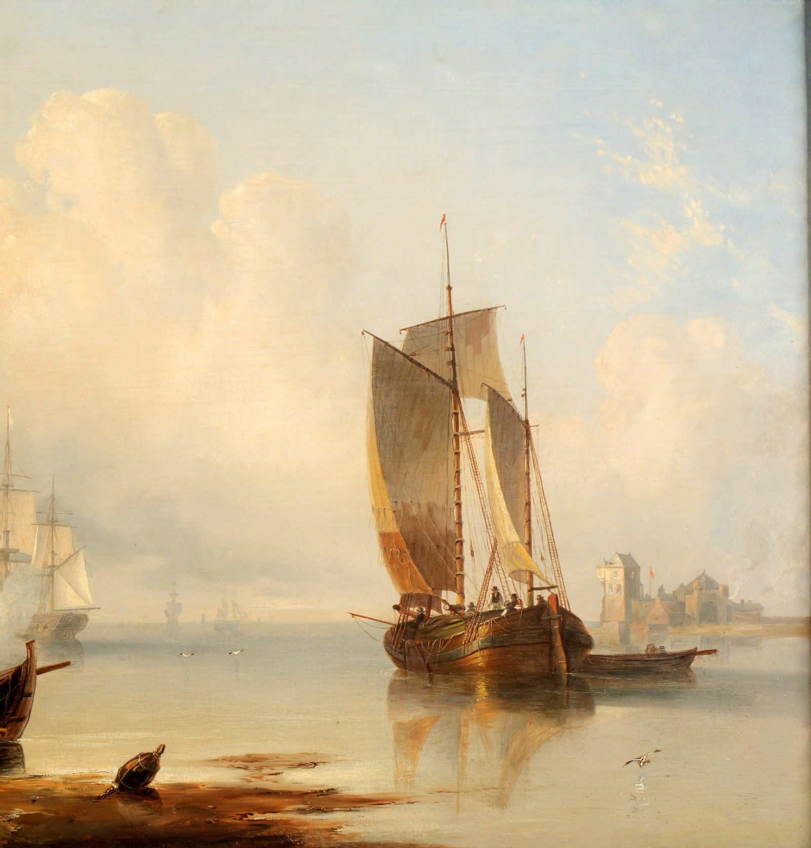 John Carmichael "In a Calm Estuary" Maritime - 5
