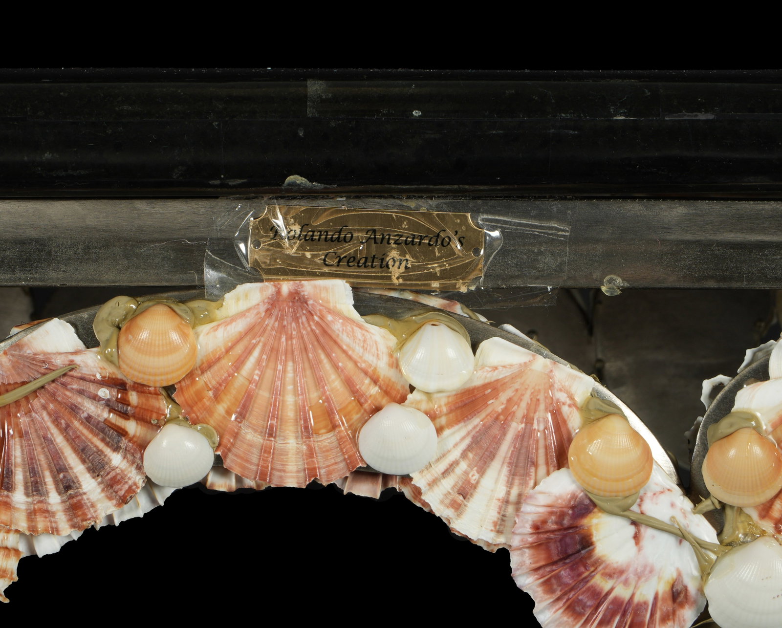 Coastal Shell Decorated Console Table - 7