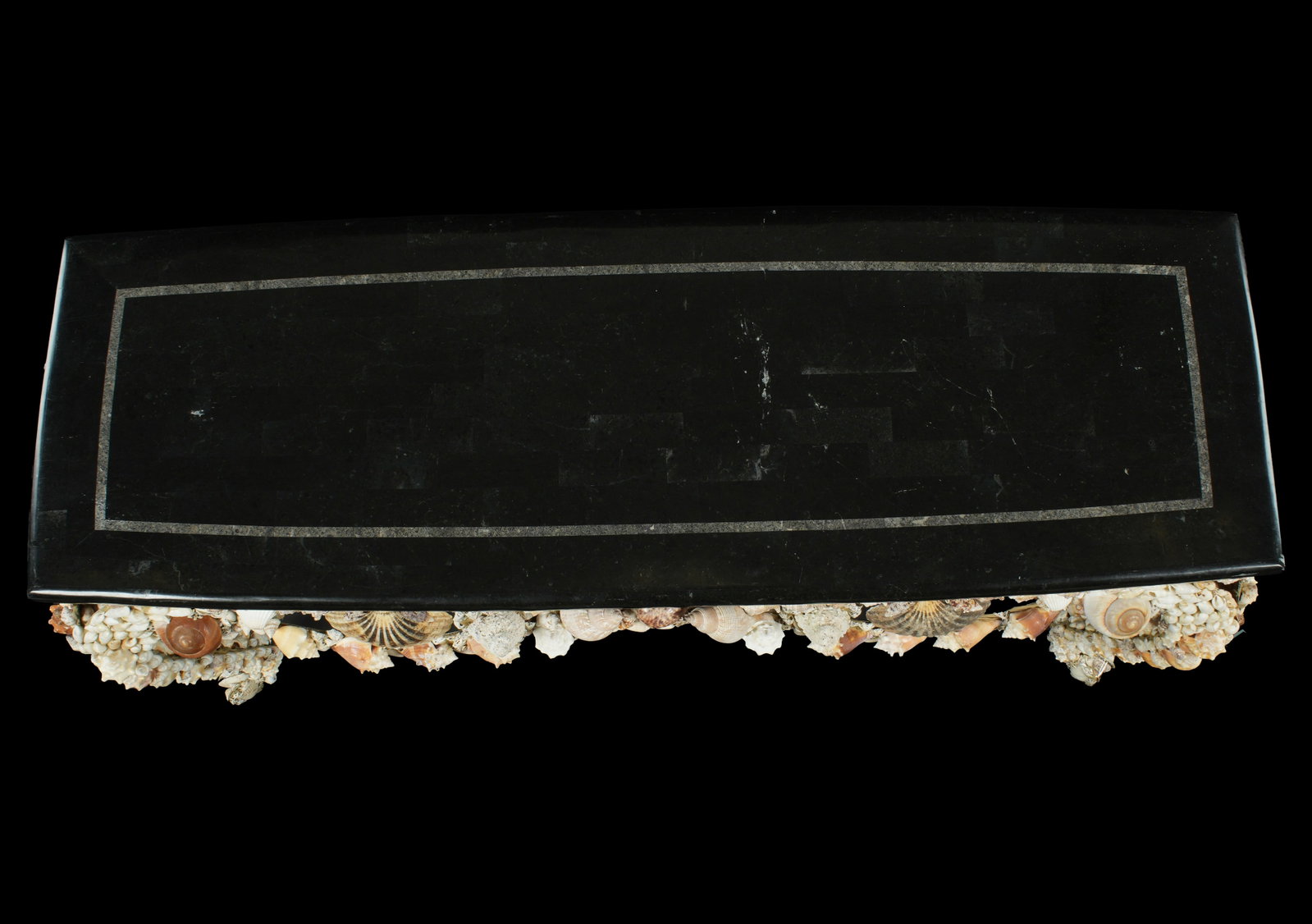 Coastal Shell Decorated Console Table - 9