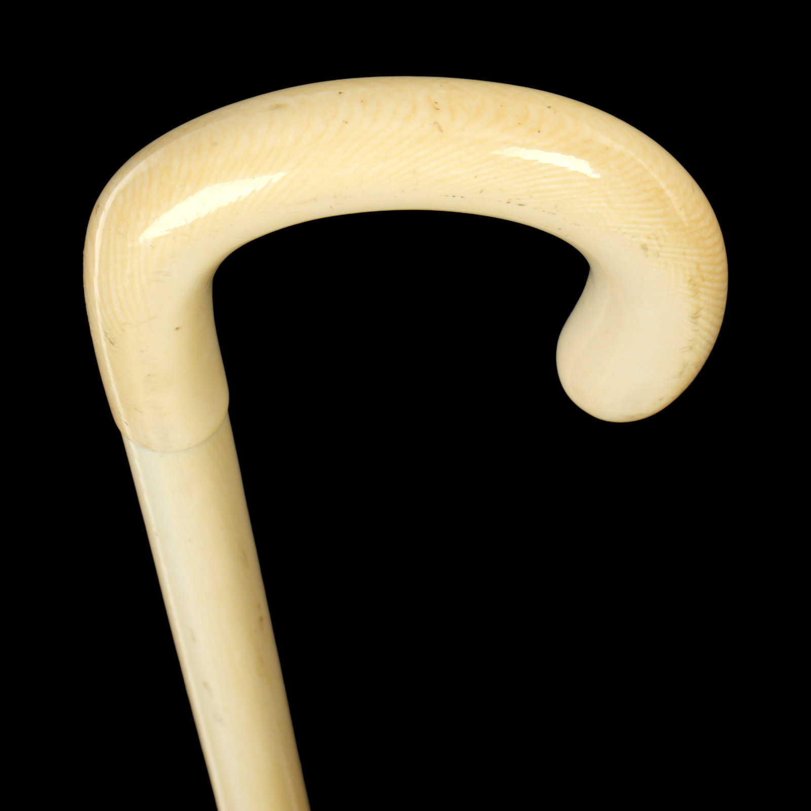 Antique Carved bone Walking Stick (1 of 7)