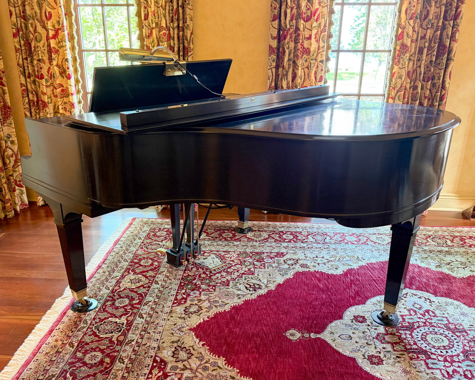 1929 Baldwin Black Lacquer Grand Piano (1 of 13)