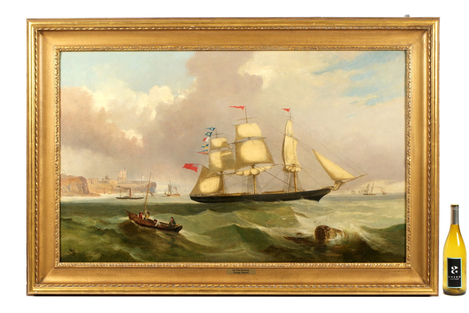 George Stainton On the Medway Maritime Painting - 2