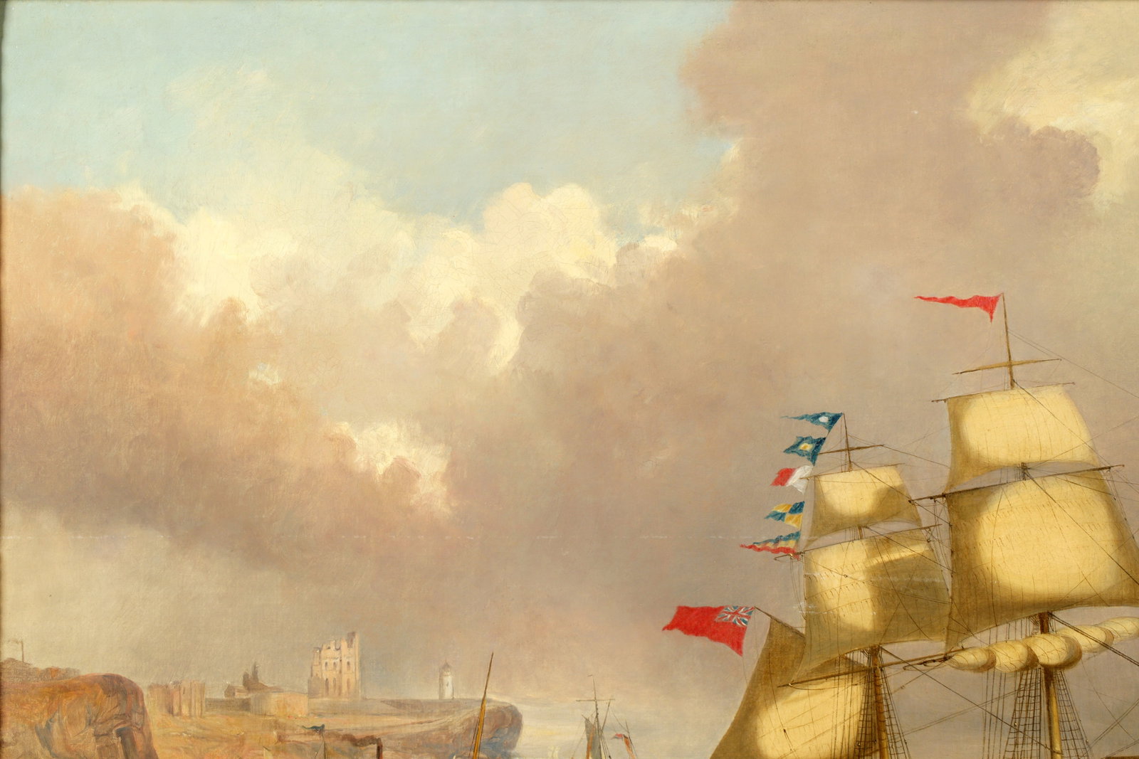 George Stainton On the Medway Maritime Painting - 3
