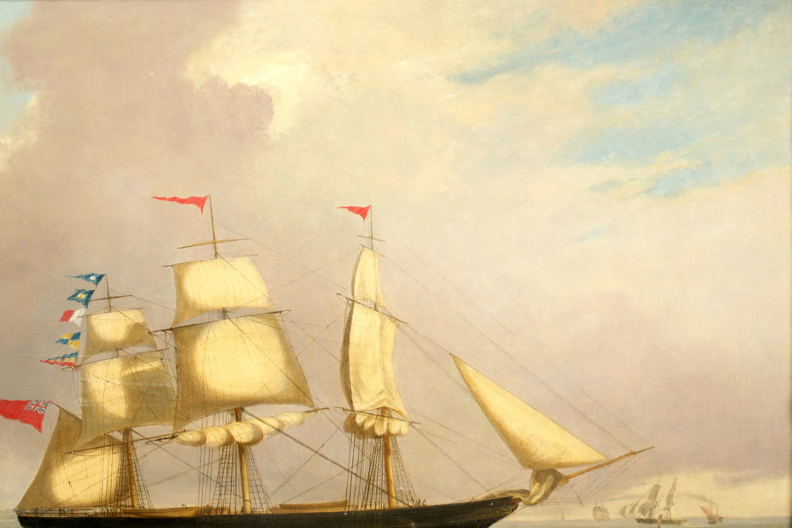 George Stainton On the Medway Maritime Painting - 5