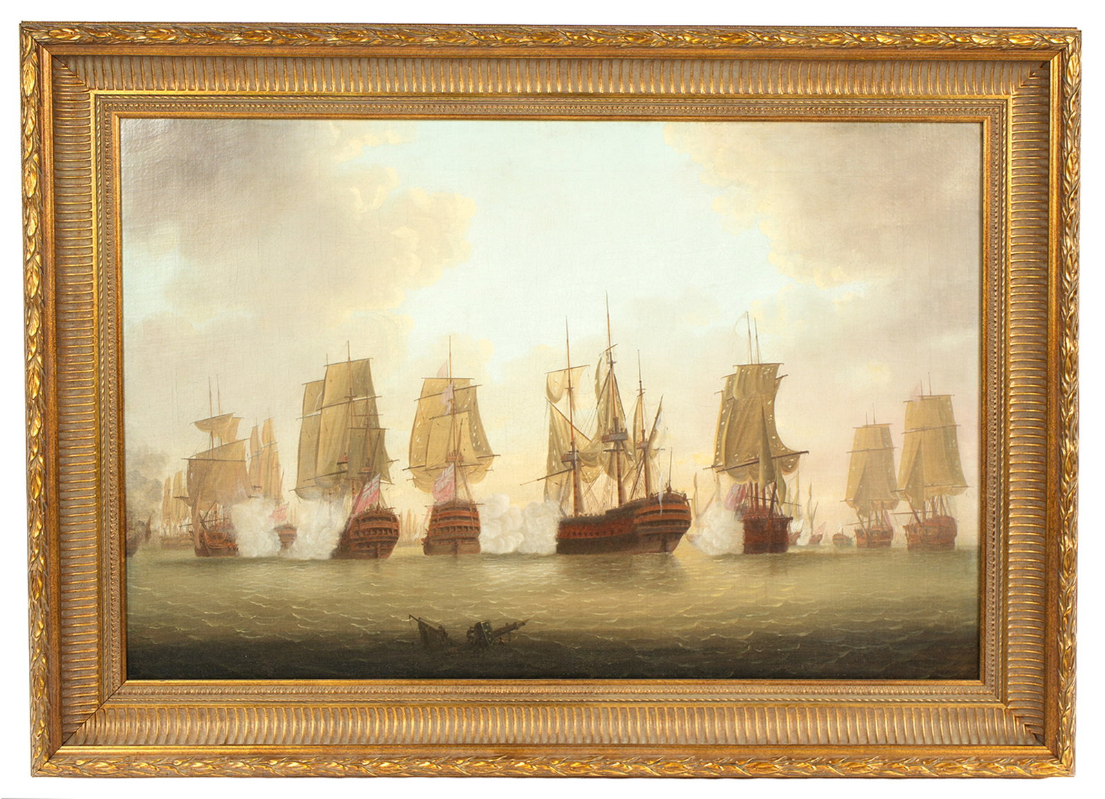 Nicholas Pocock "Marine Battle Scene" Maritime (1 of 8)