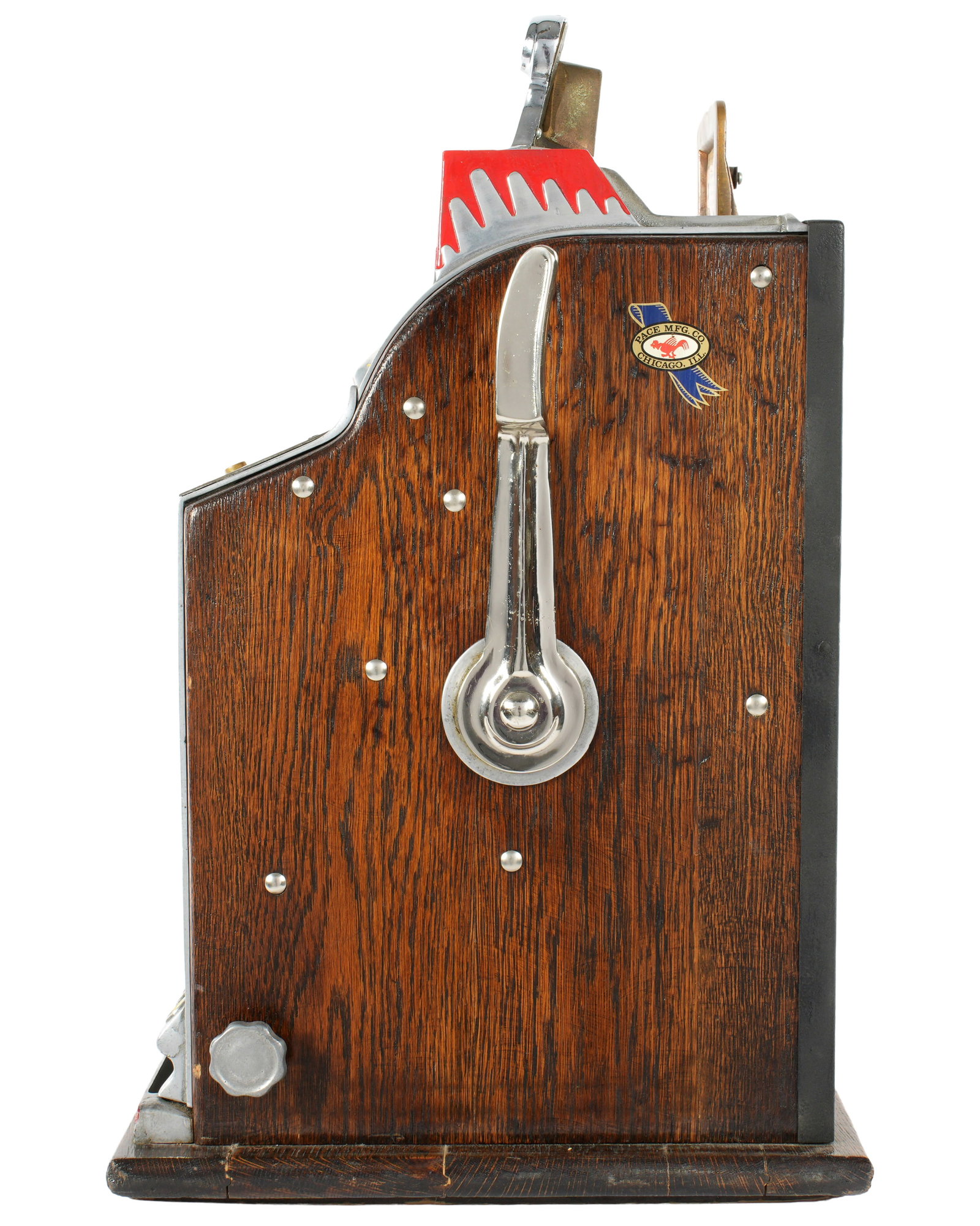 Vintage Pace Mfg 5 Cent Slot Machine - 5