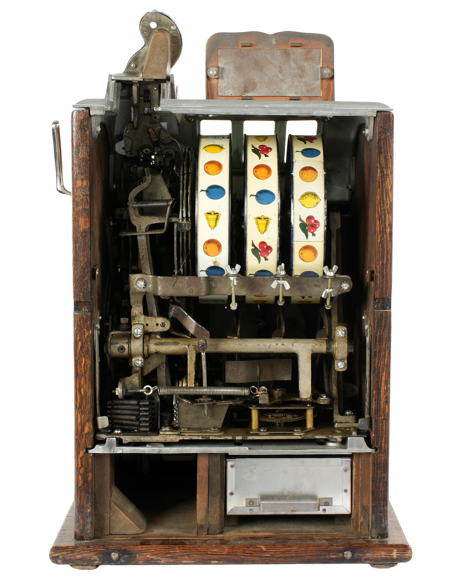 Vintage Pace Mfg 5 Cent Slot Machine - 8