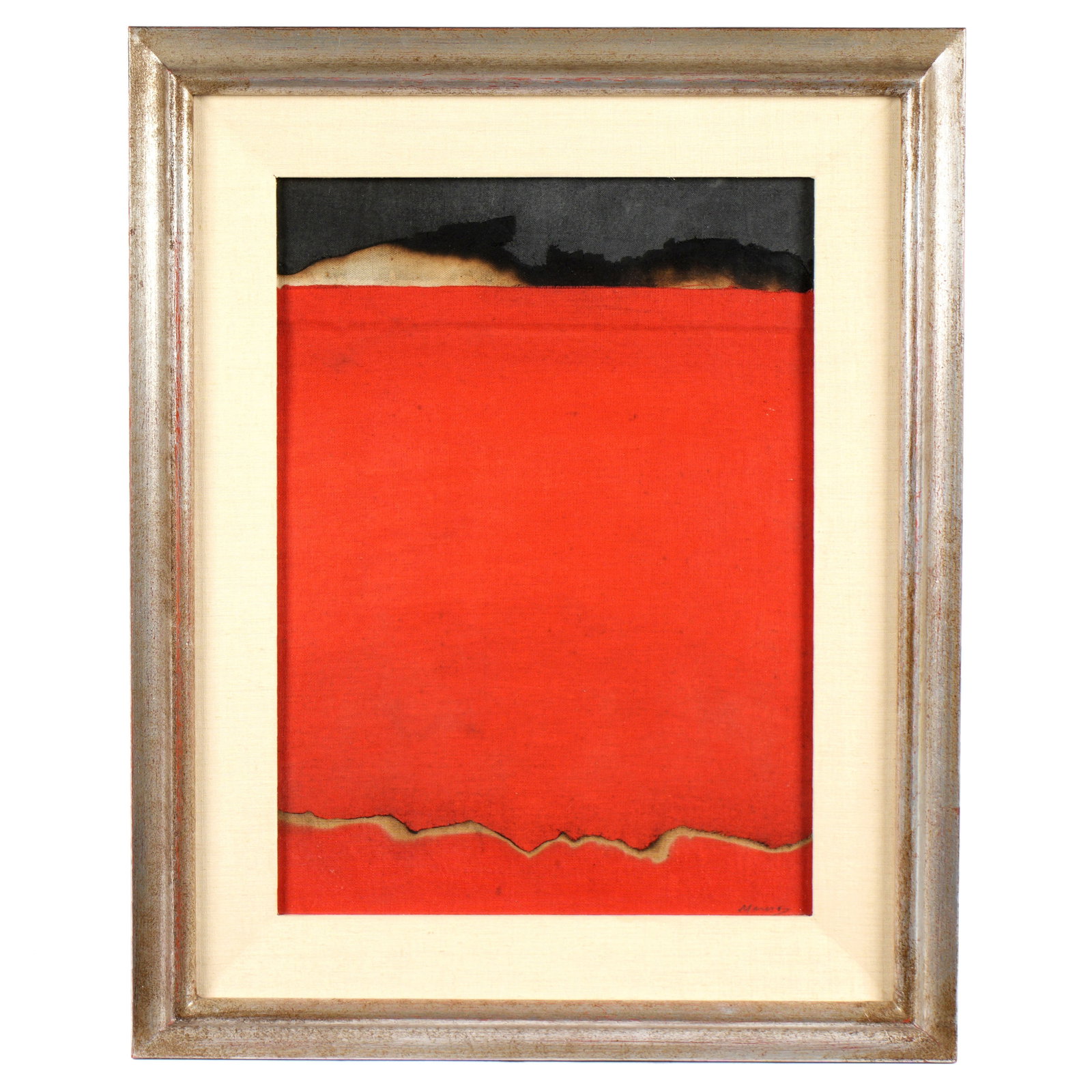Exhibited 1967 Leo Manso Echo Mixed Media Collage (1 of 7)