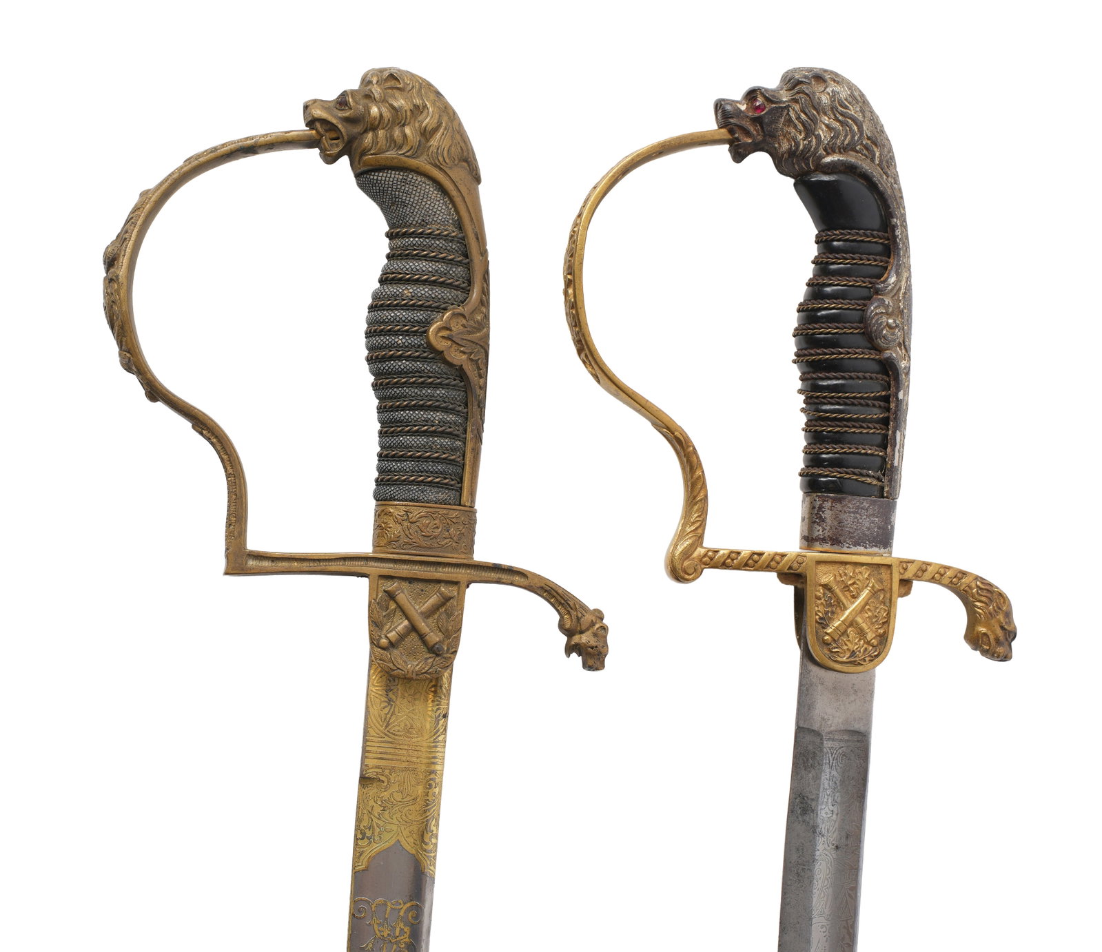 Two Prussian Imperial German Artillery Swords (1 of 13)