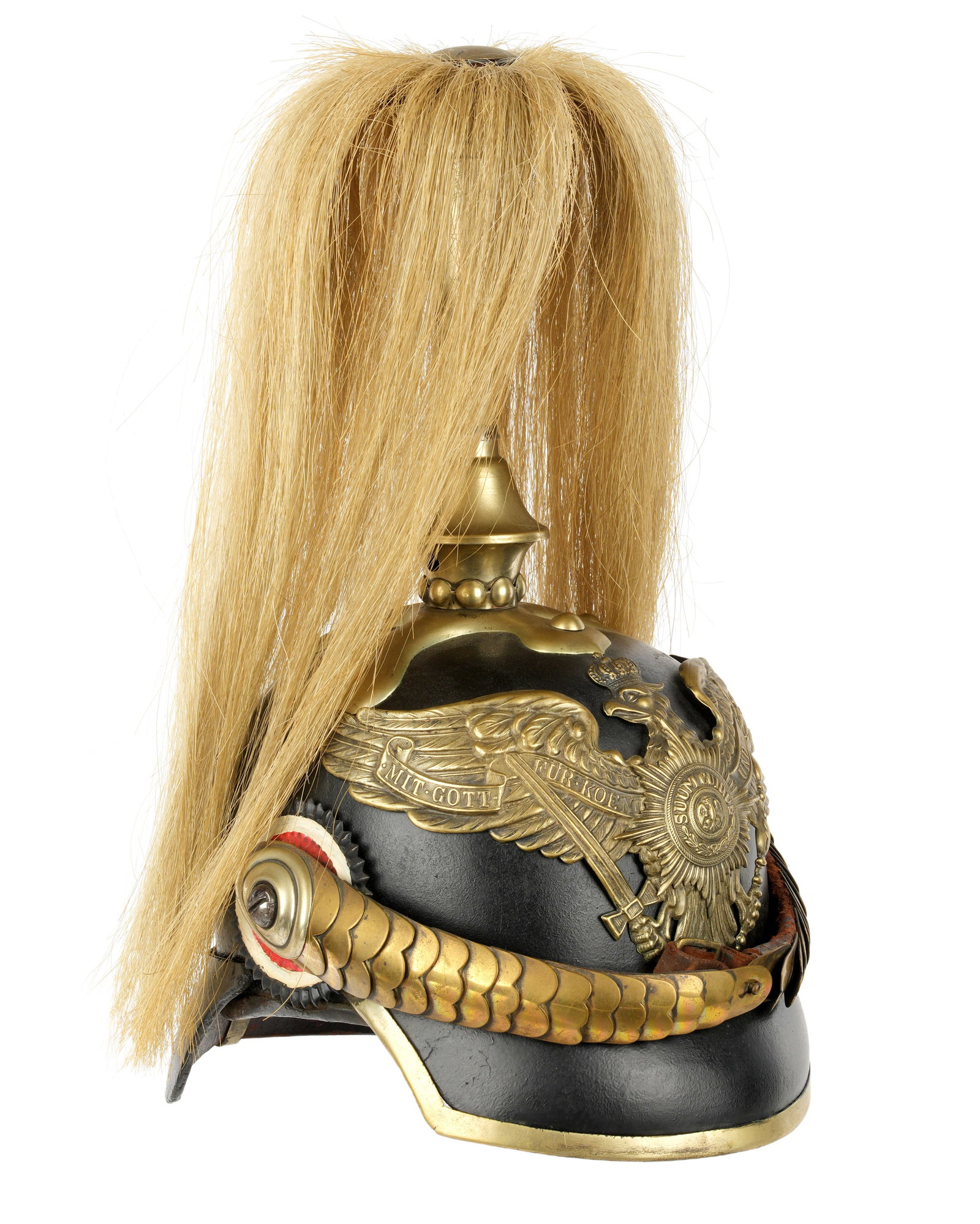 Imperial Prussian Parade Helmet: Full Description and condition coming soon.