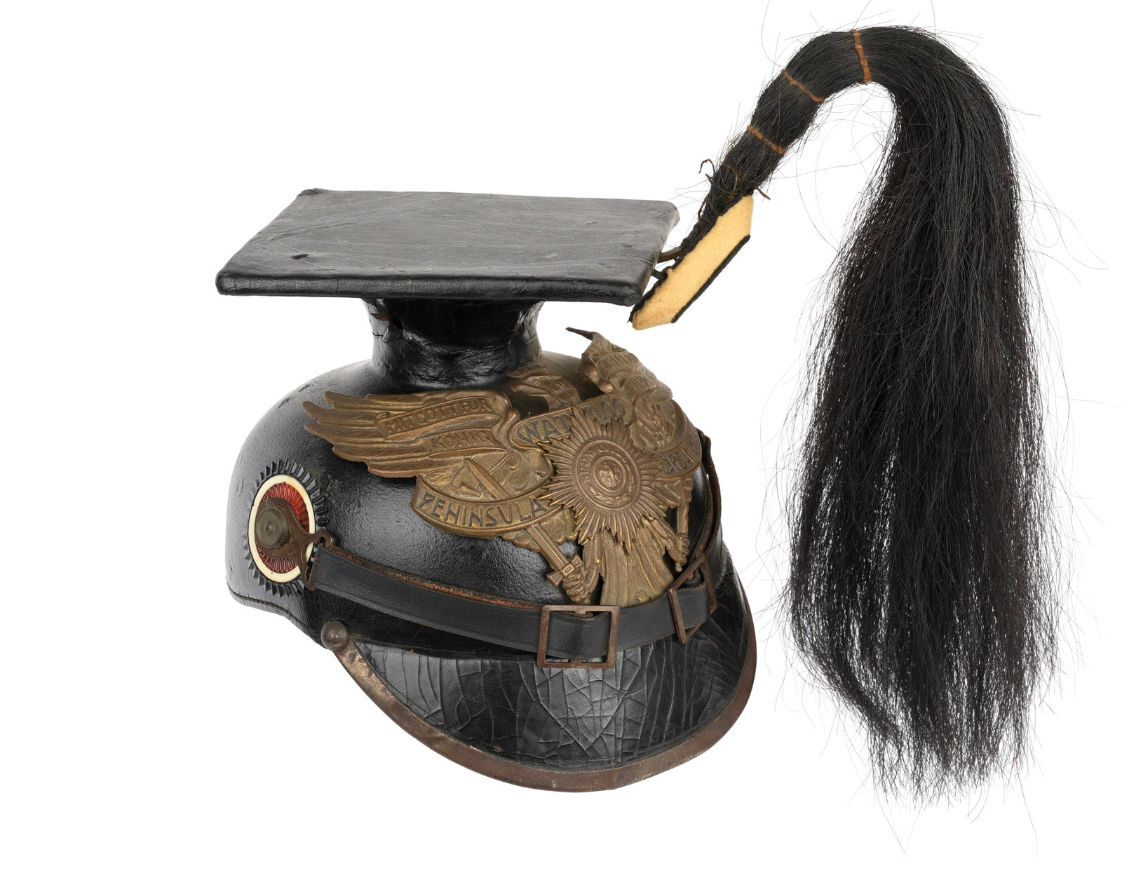 Imperial German Waterloo Czapska Helmet: Full Description and condition coming soon.